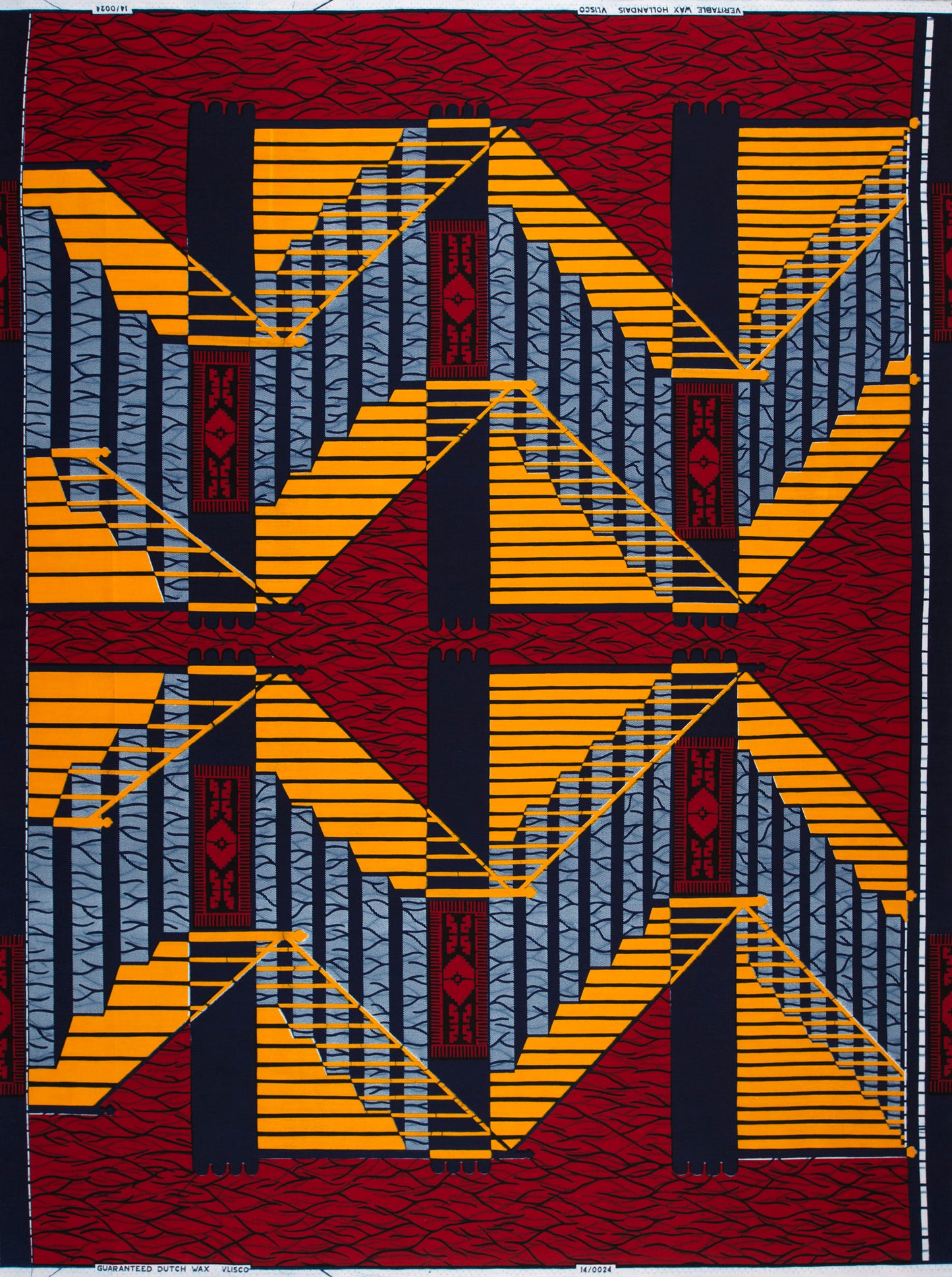 Wax Hollandais | VL00024.061 | Atrakpui Gtbele antwele, Big Step, Staircase