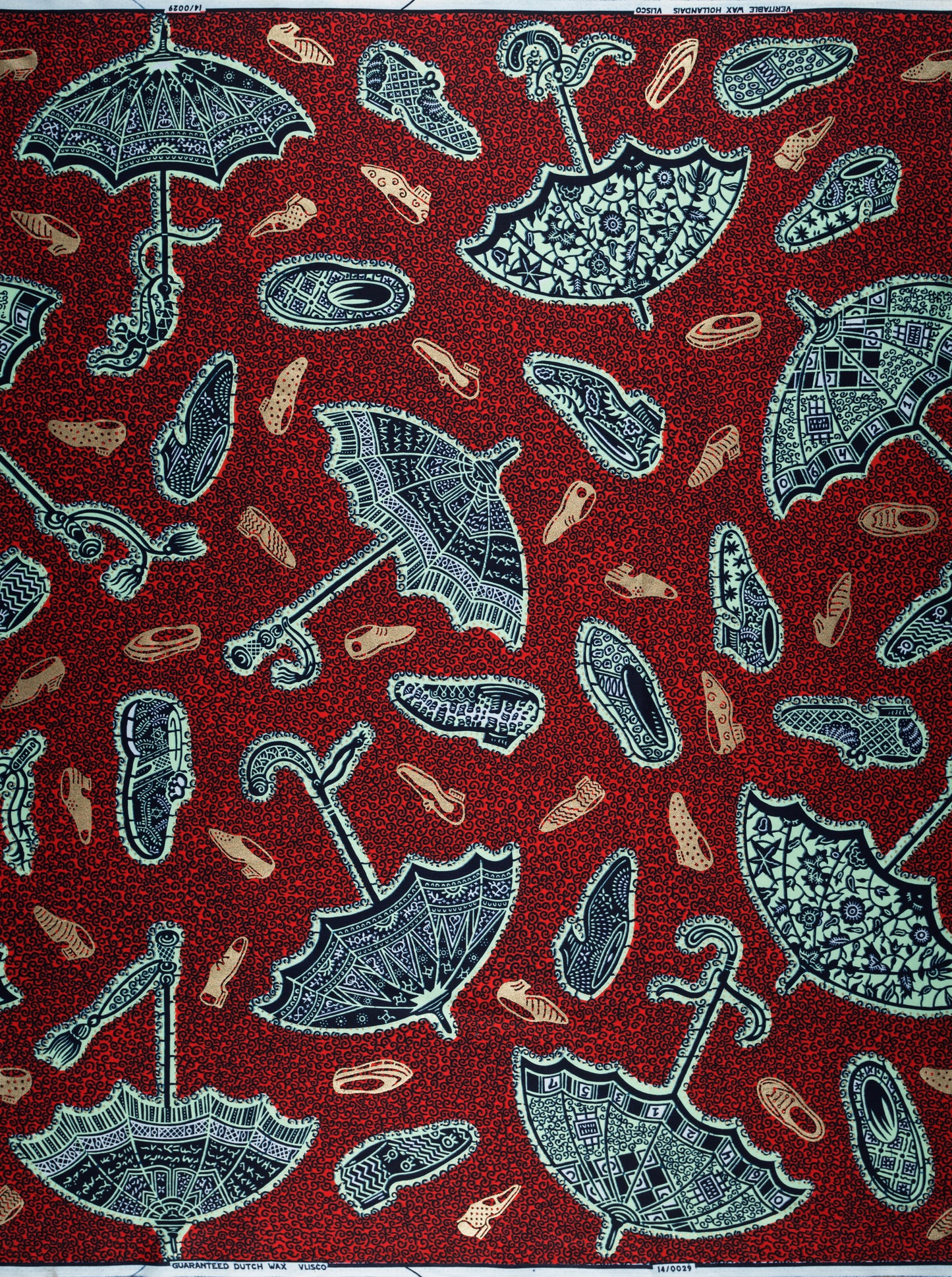 Wax Hollandais | VL00029.060 | Silver Embellished