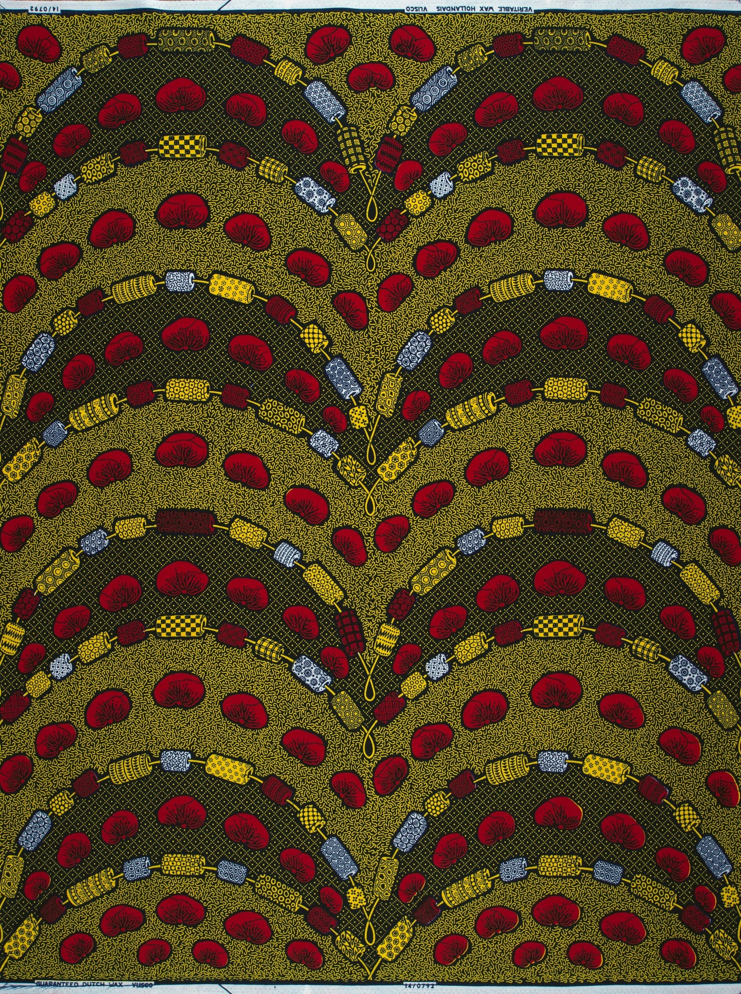 Wax Hollandais | VL00792.206 | Akplekan, Akplekan Necklace, Beads, Necklace, Necklace Tomato, Odo Chain, Tomatoes