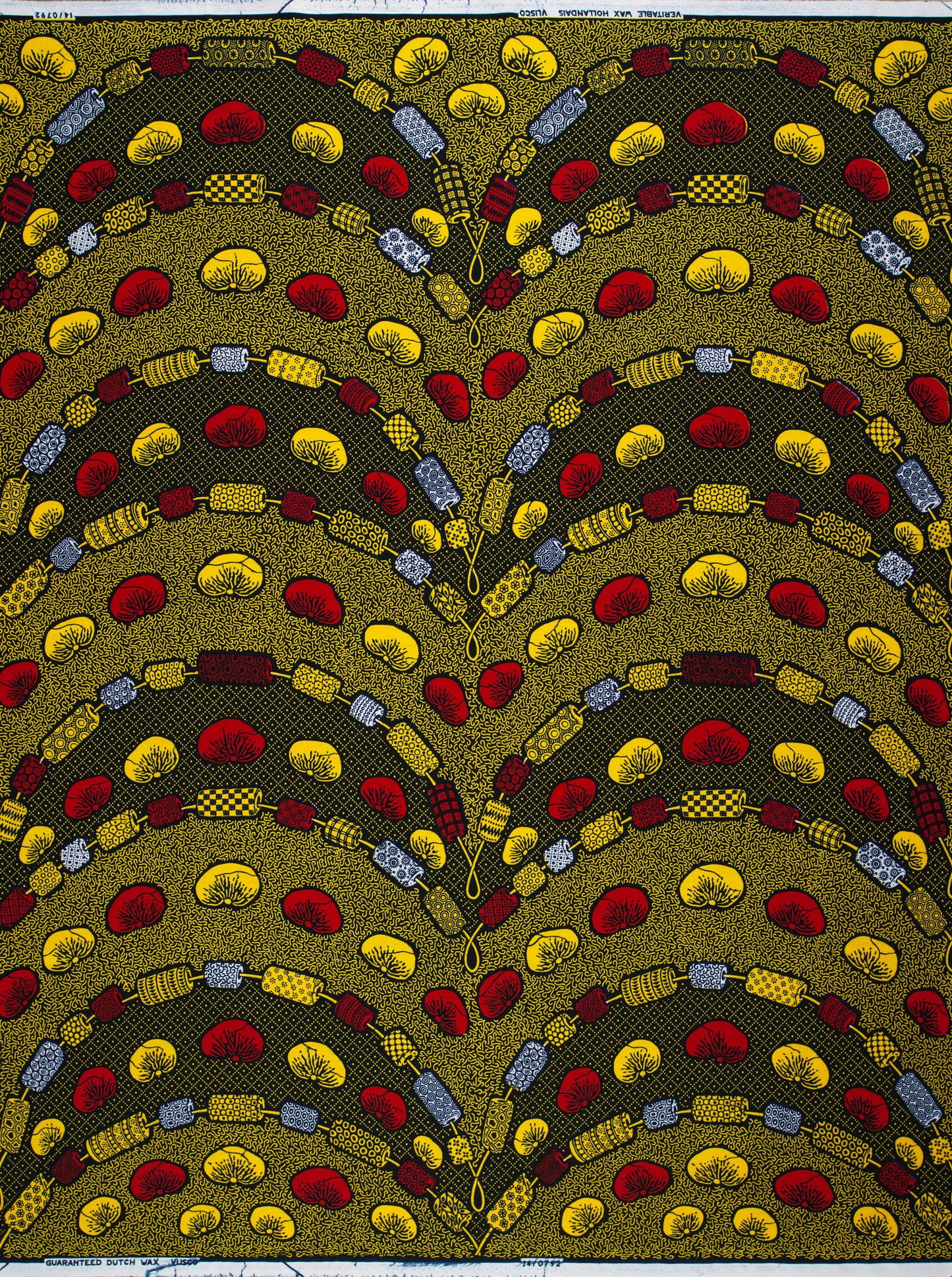 Wax Hollandais | VL00792.209 | Akplekan, Akplekan Necklace, Beads, Necklace, Necklace Tomato, Odo Chain, Tomatoes