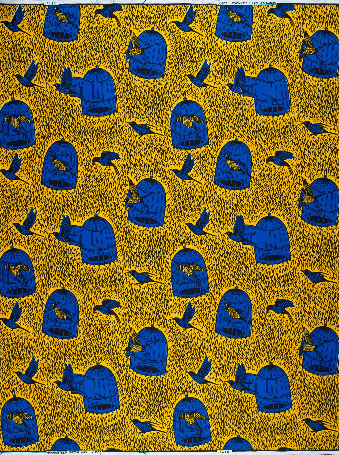 Wax Hollandais | VL03610.052 | Birdcage, Je sors, Tu sors, You leave, I leave