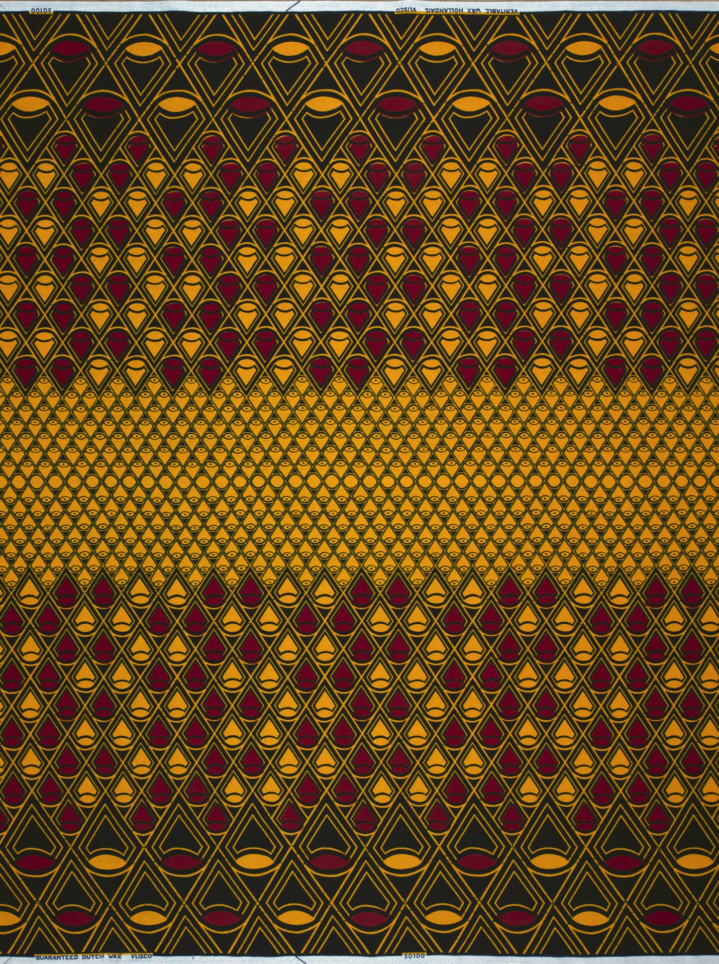 Wax Hollandais | VL50100.055 | Diamant, Okoso, Tambours parlants