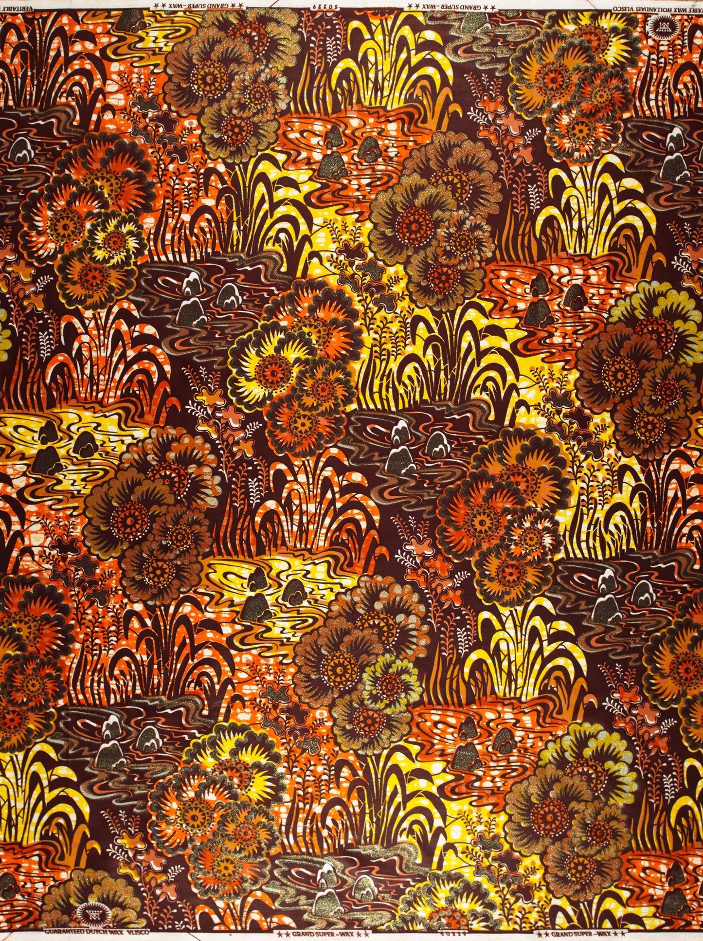 Grand Super-Wax | VLS0229.004 | Orné de Vert-Doré Brillant