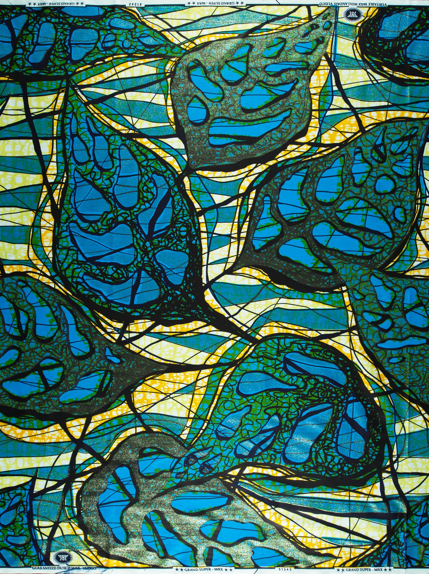 Grand Super-Wax | VLS1242.005 | Pale Green Shine Embellished