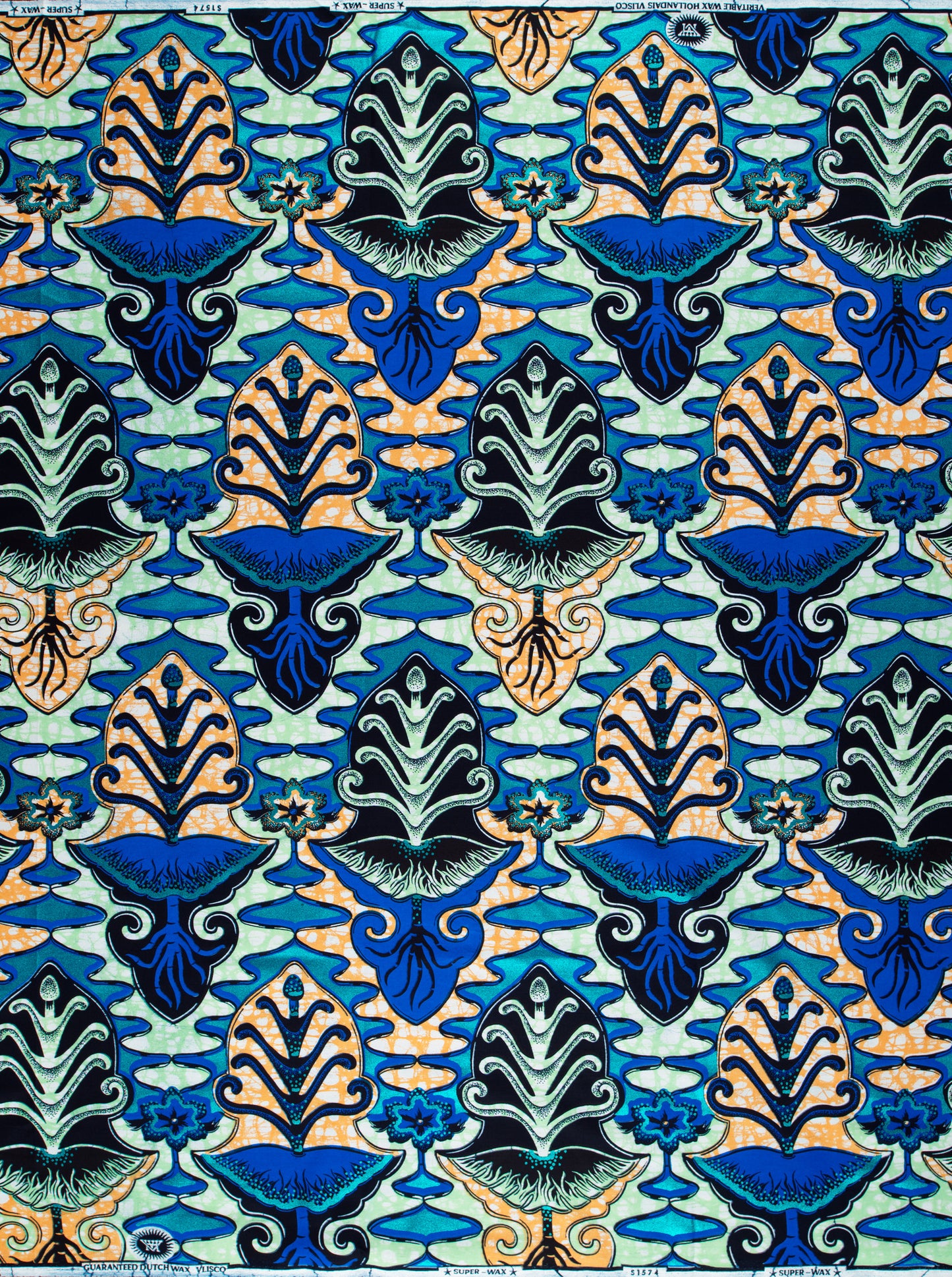 Super-Wax | VLS1574.007 | Blue Embellished