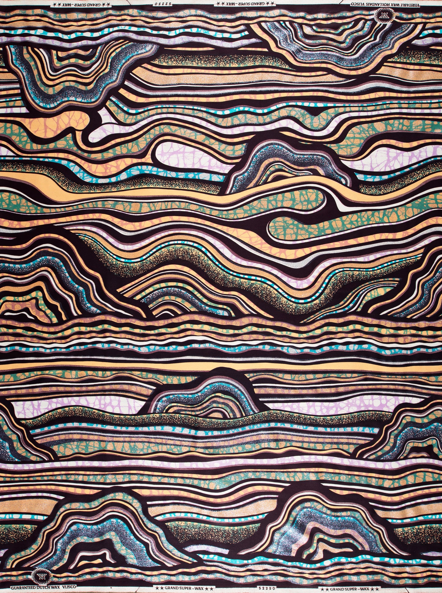 Grand Super-Wax | VLS2250.009 | Orné de Bleu-Lilas Brillant