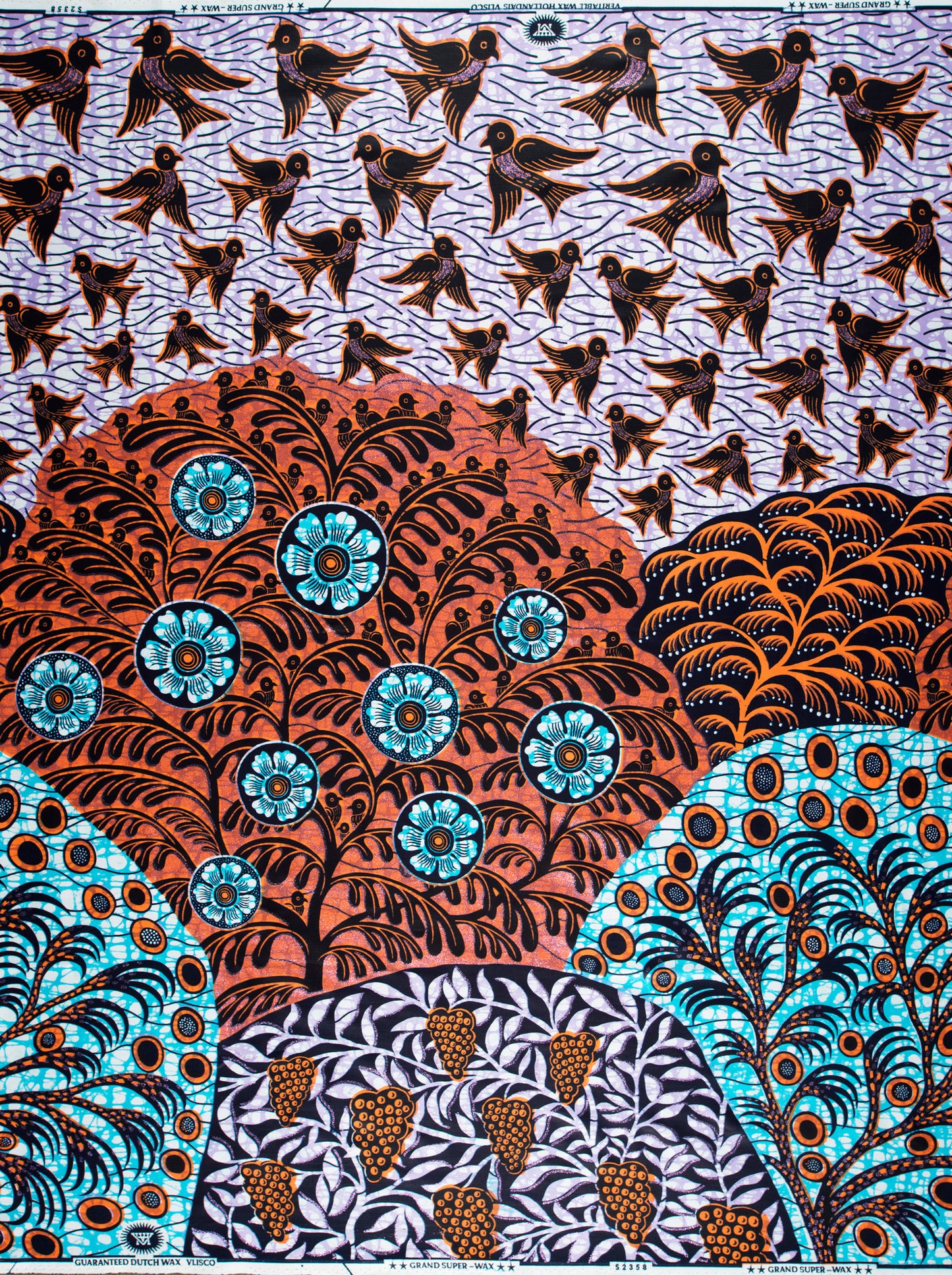 Grand Super-Wax | VLS2358.008 | Orné de Lilas Brillant