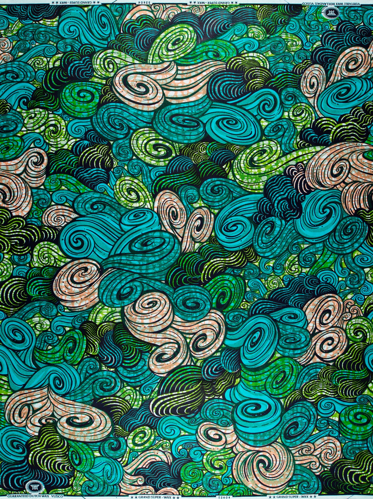 Grand Super-Wax | VLS2604.002 | Green Shine Embellished