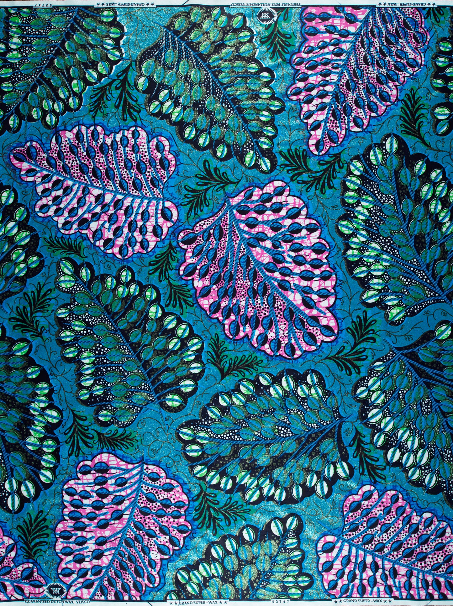 Grand Super-Wax | VLS2767.012 | Pale Green Shine Embellished