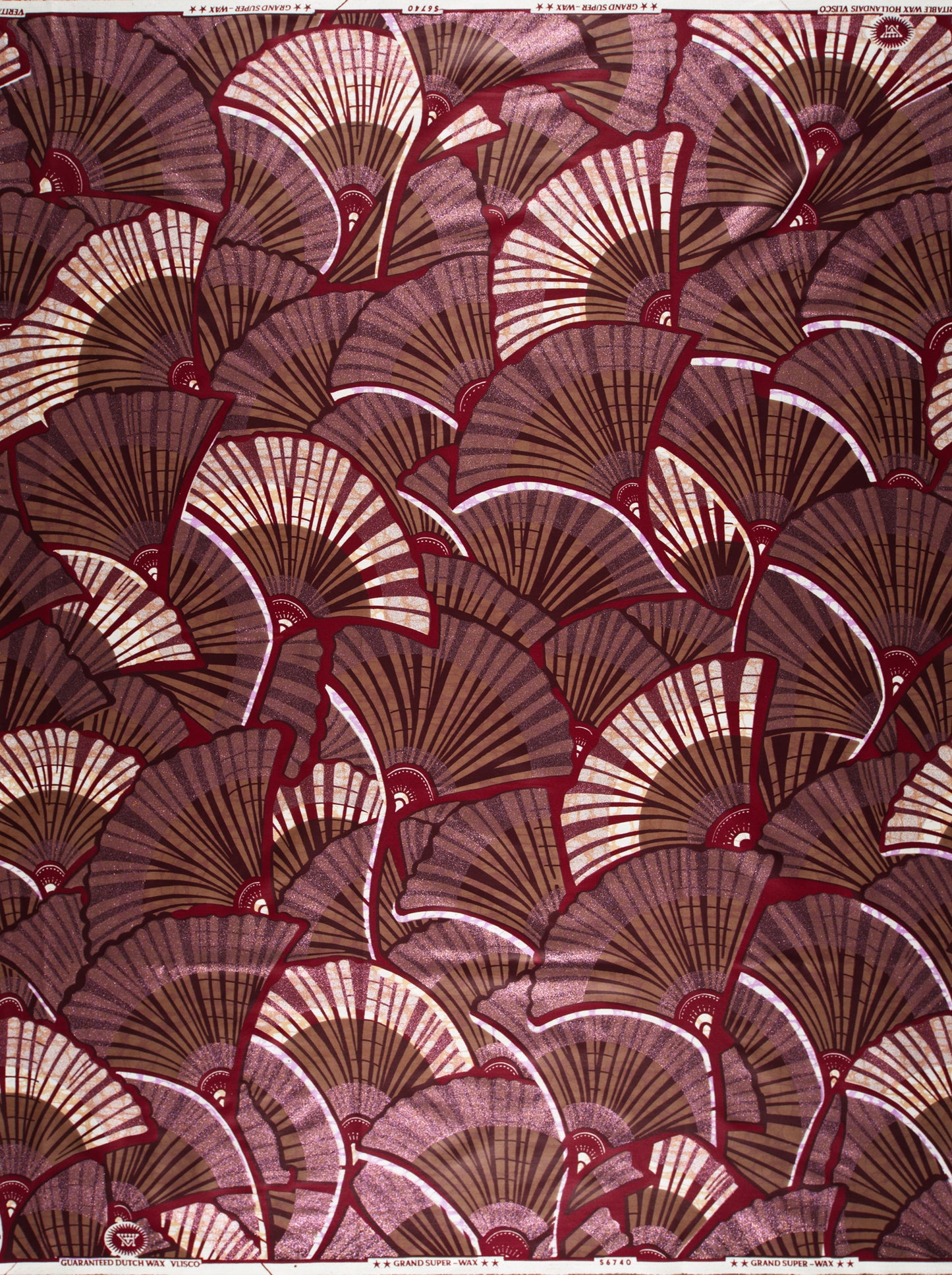 Grand Super-Wax | VLS6740.009 | Orné de Lilas-Cuivre Brillant