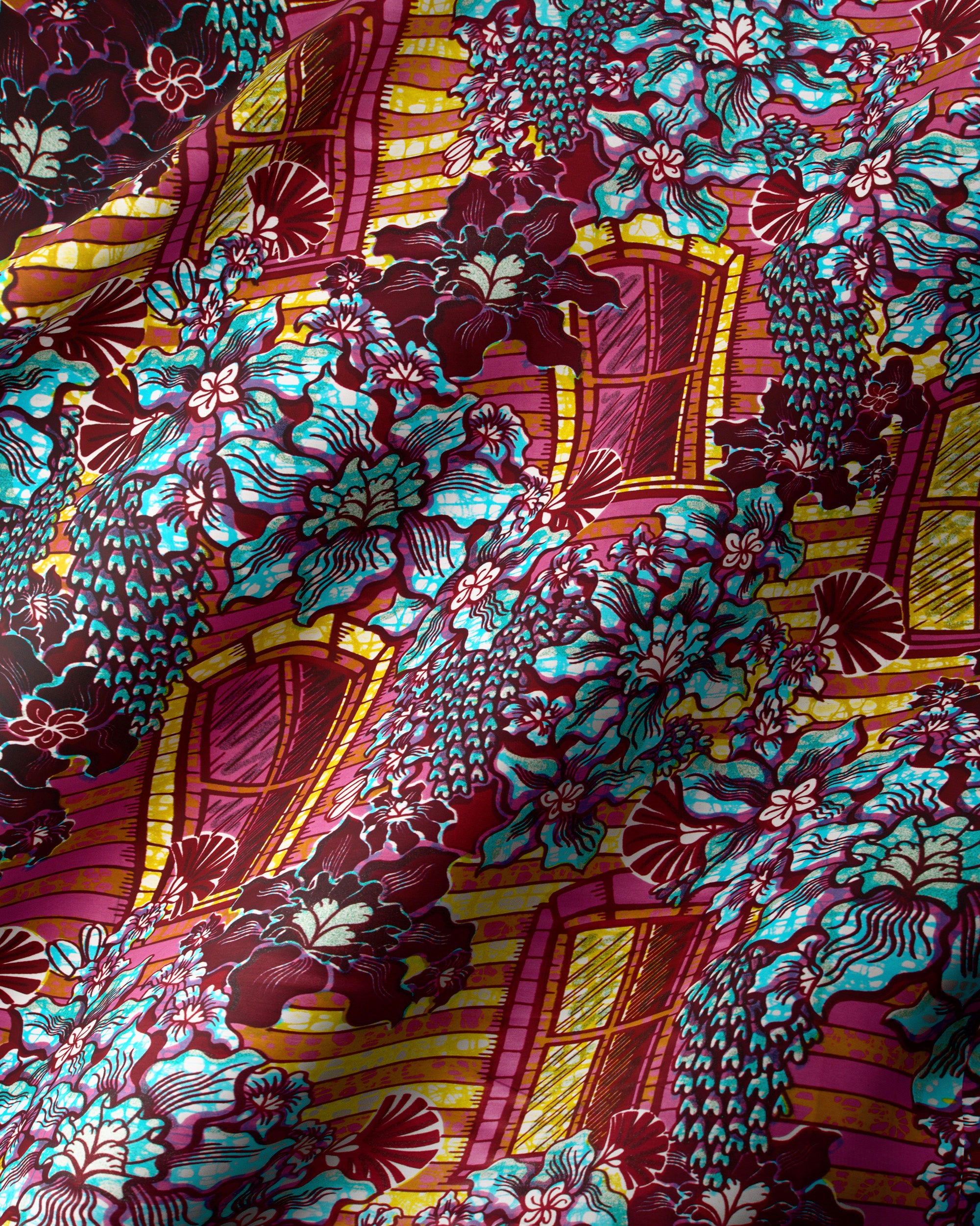 Grand Super-Wax | VLS7072.005 | Green Glitter Embellished – Vlisco