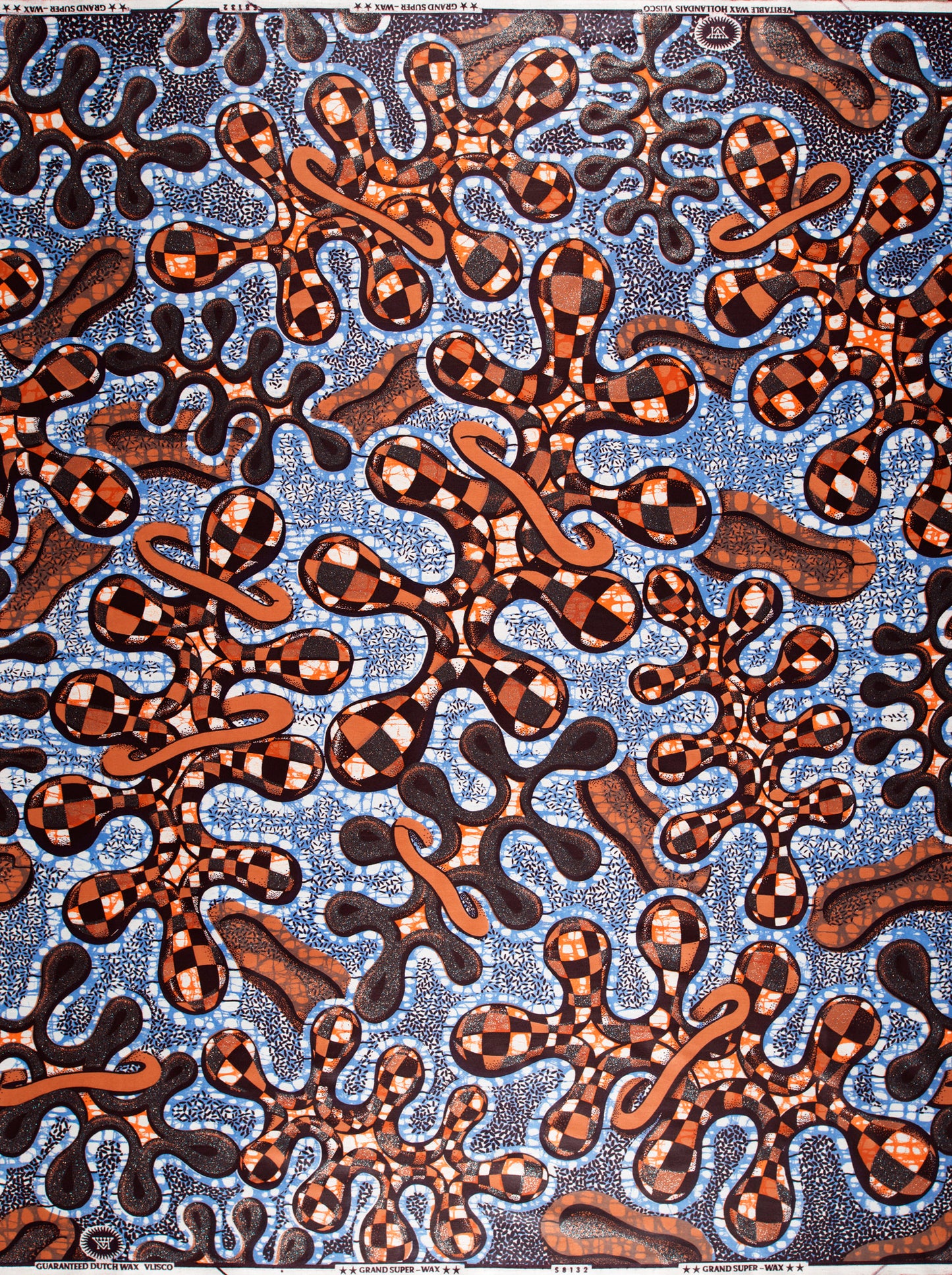 Grand Super-Wax | VLS8132.003 | Blue-Copper Shine Embellished