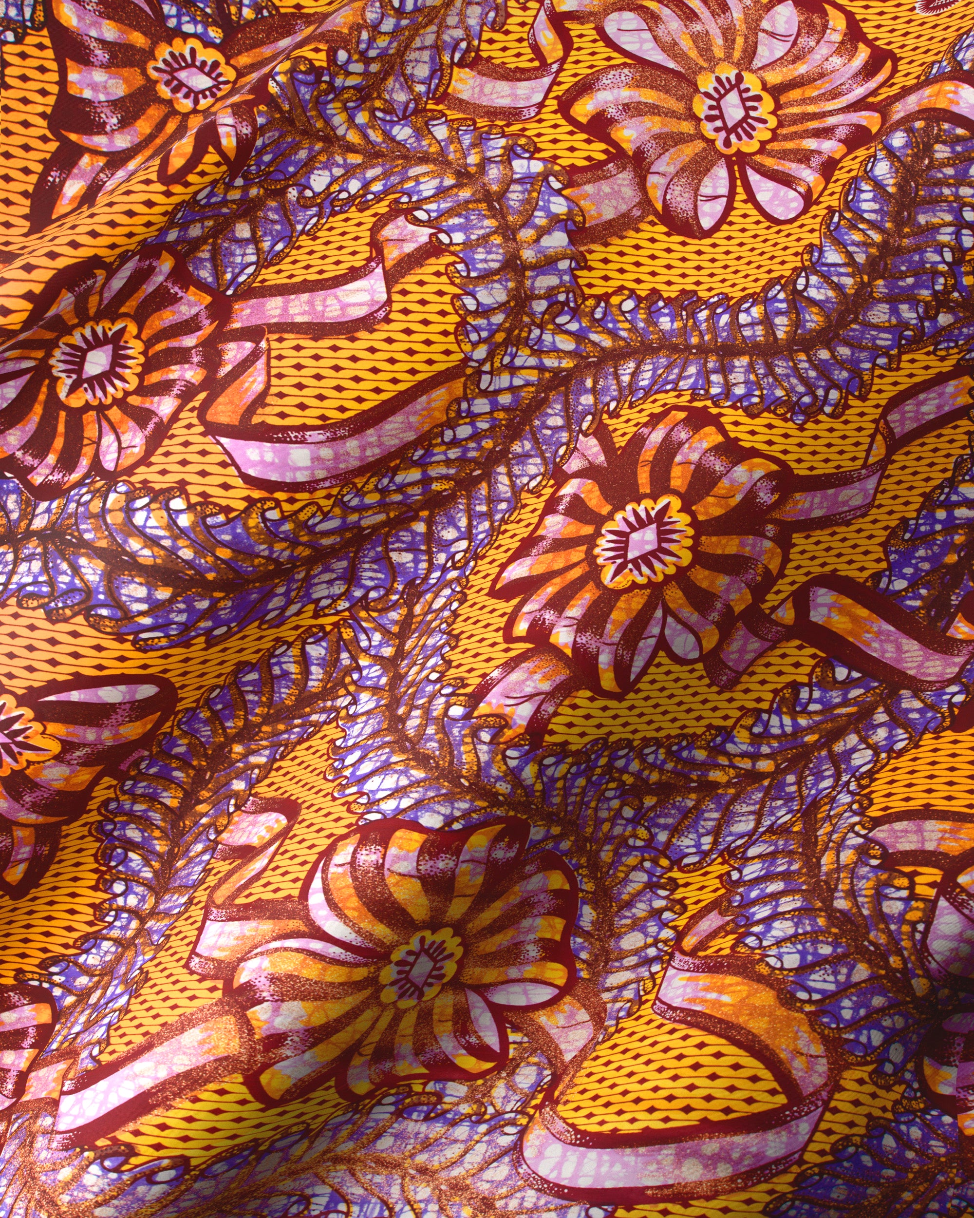 Grand Super-Wax | VLS8306.003 | Copper Glitter Embellished – Vlisco