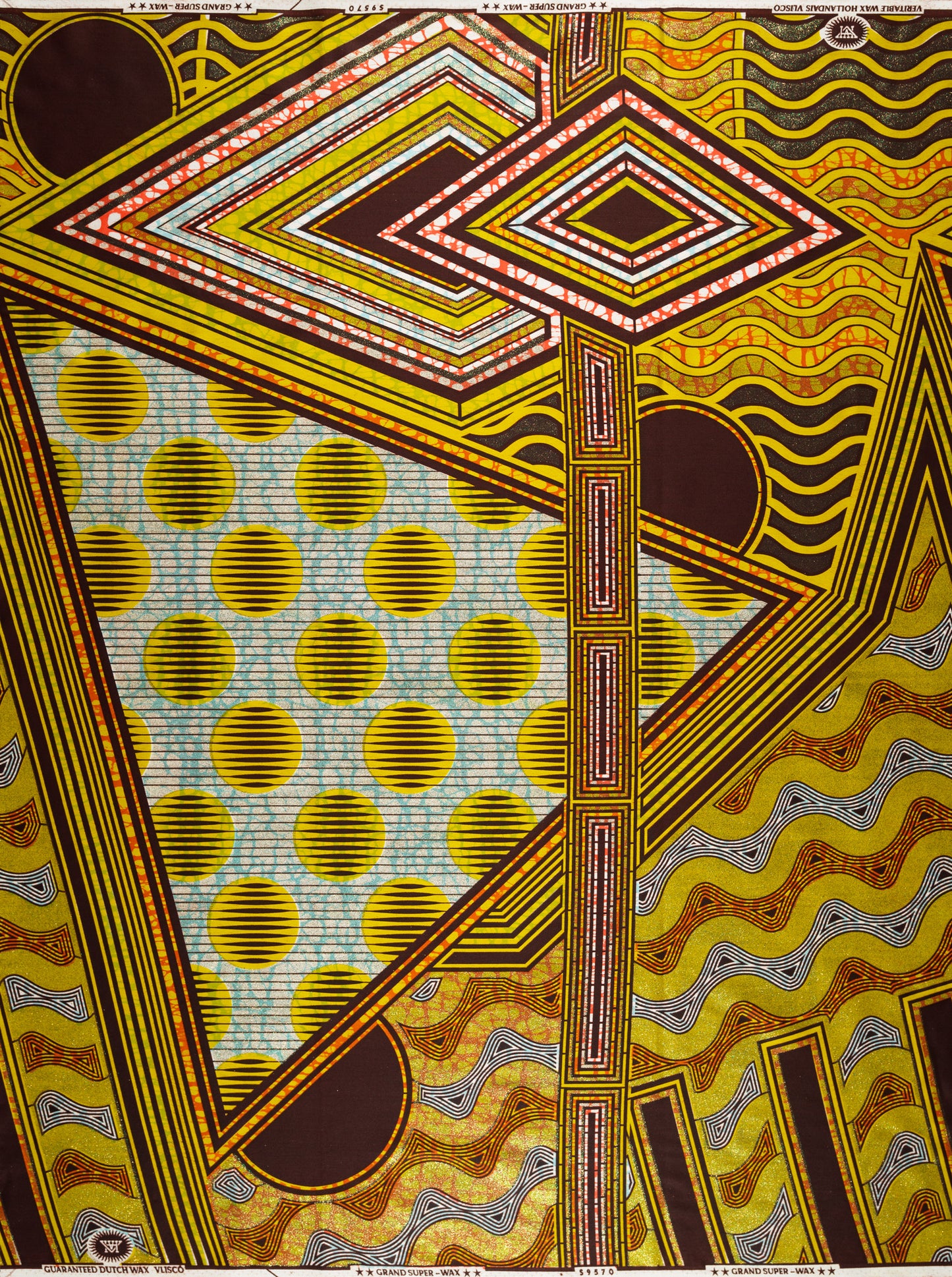 Grand Super-Wax | VLS9570.001 | Orné de Vert-Doré Brillant