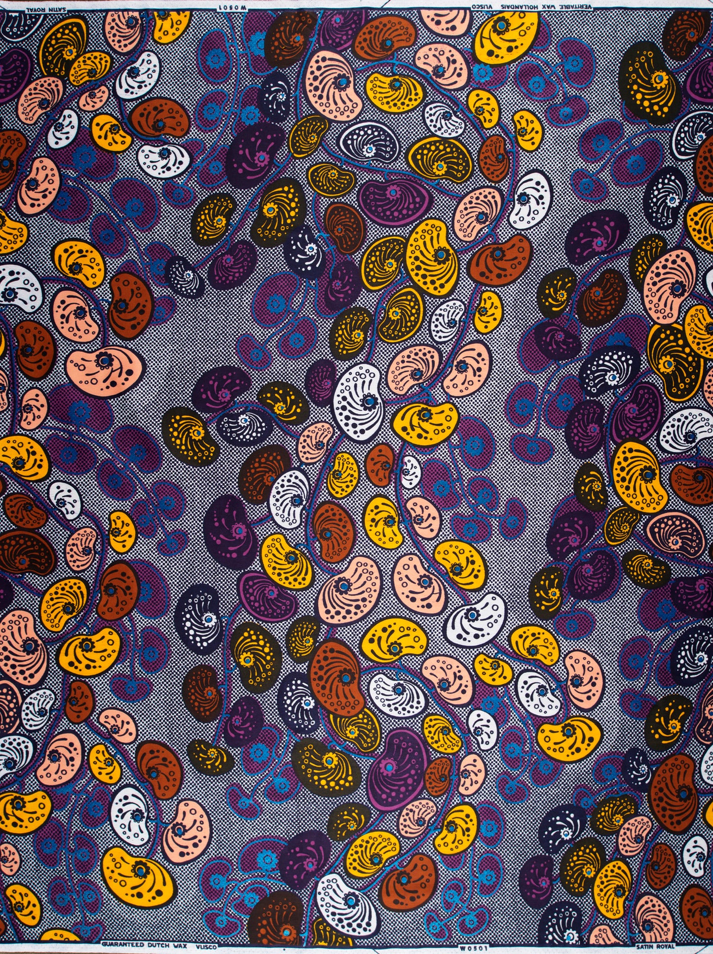 Satin Royal | VLW0501.008 | Orné de Bleu Royal