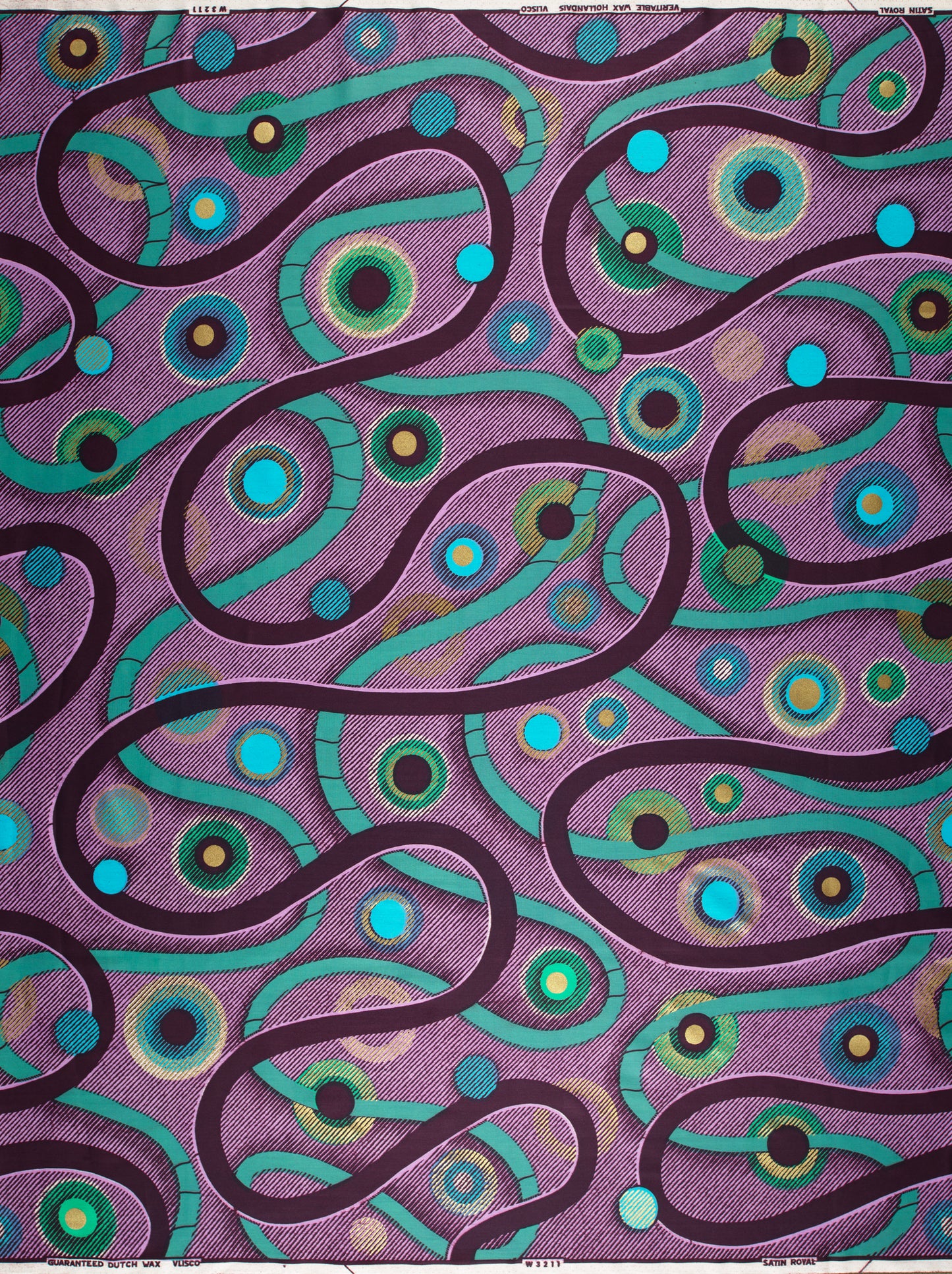 Satin Royal | VLW3211.003 | Gold Embellished