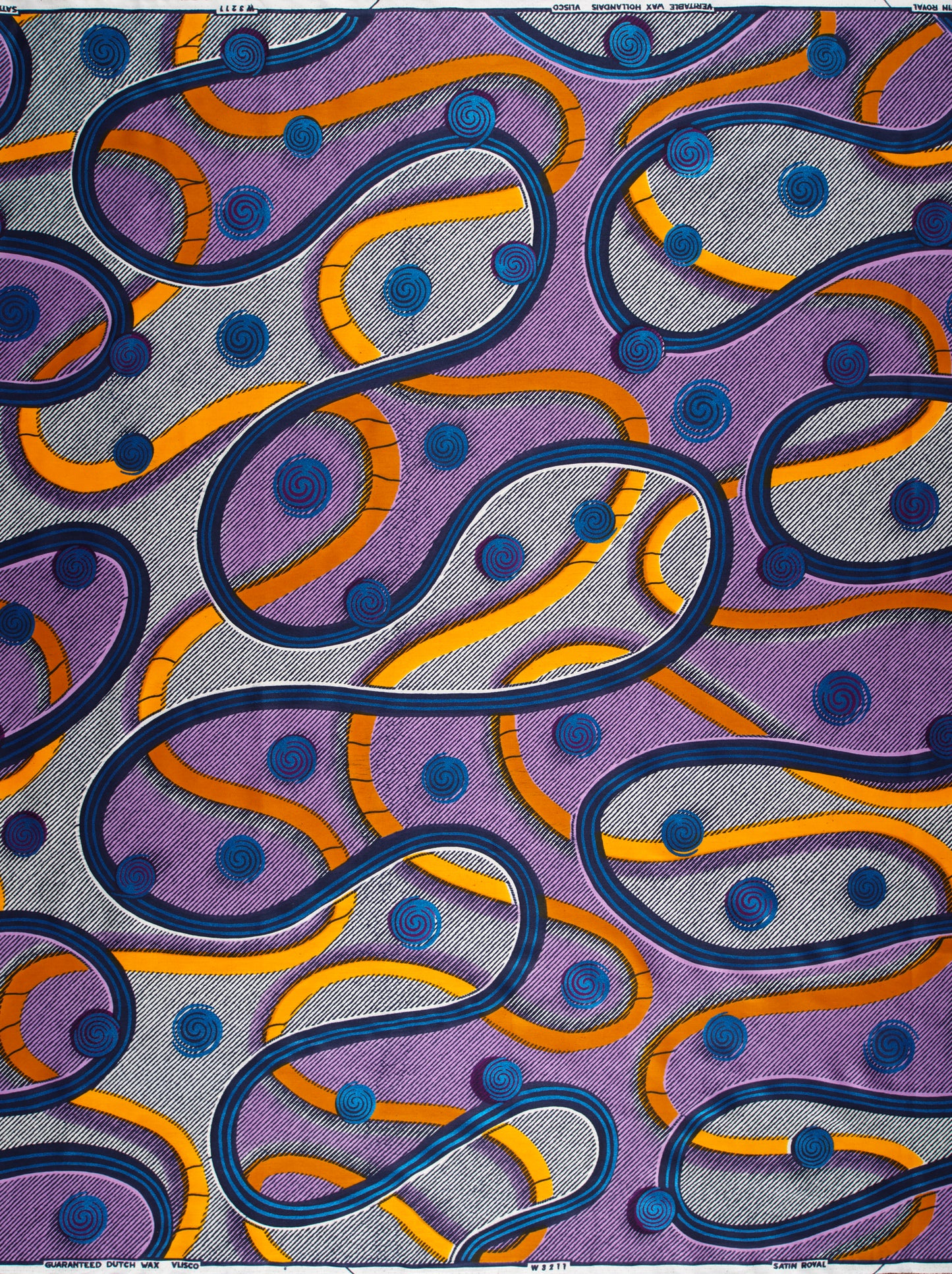 Satin Royal | VLW3211.007 | Orné de Bleu Royal