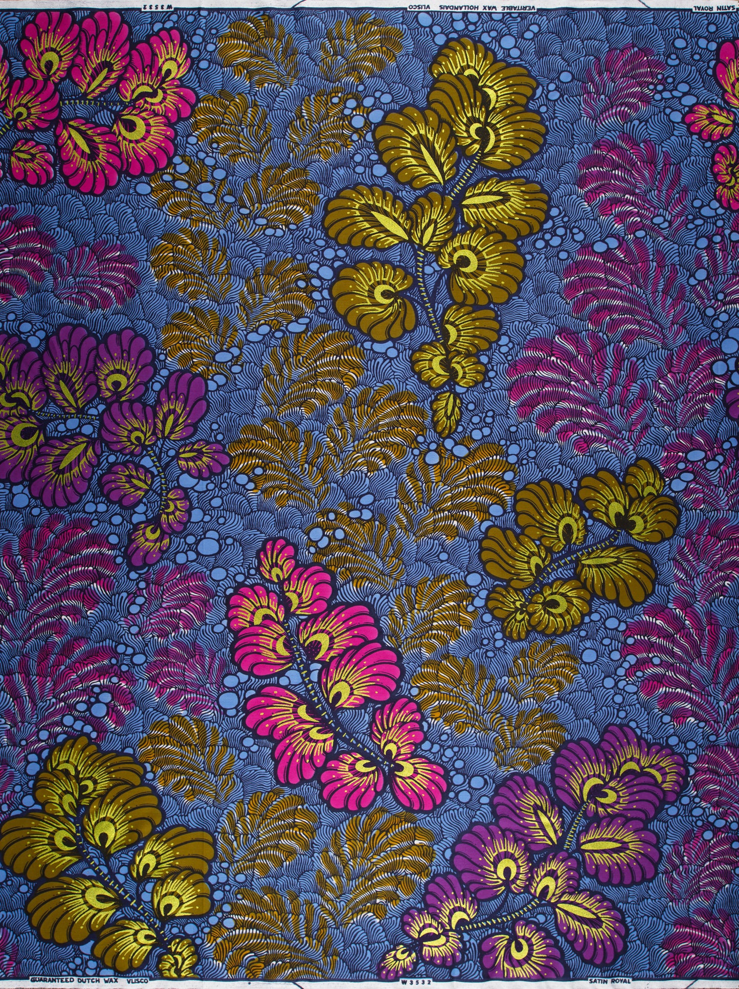 Satin Royal | VLW3532.003 | Orné de Vert Citron