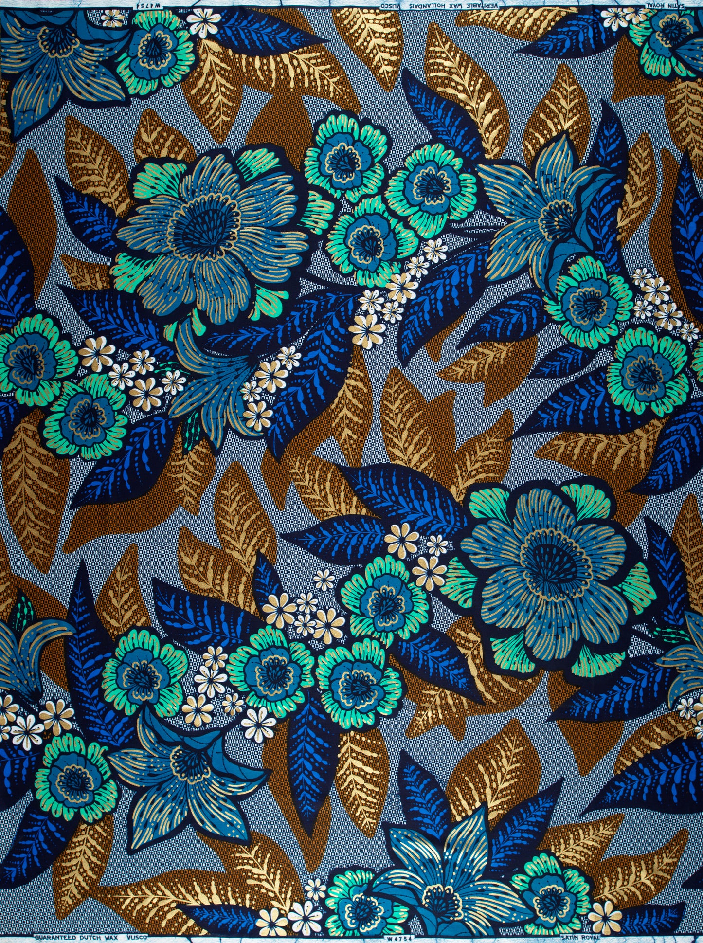 Satin Royal | VLW4754.005 | Gold Embellished