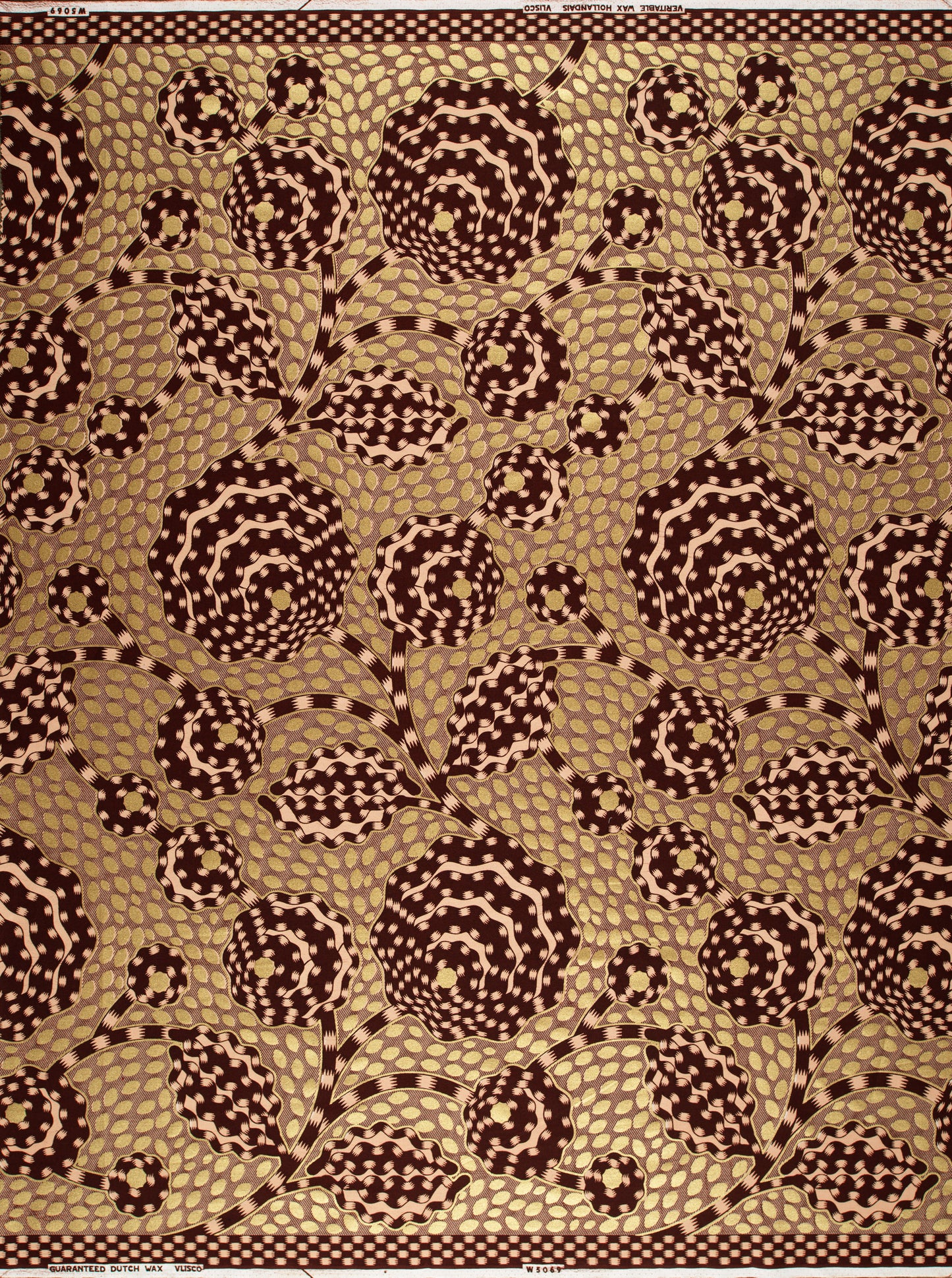 Wax Hollandais | VLW5069.012 | Gold Embellished