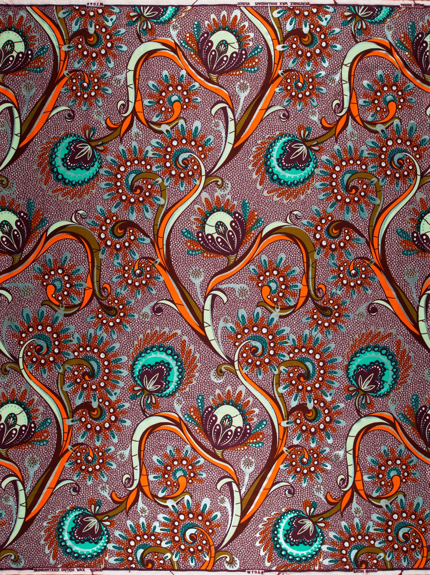 Satin Royal | VLW7064.005 | Orné de Vert Pastel