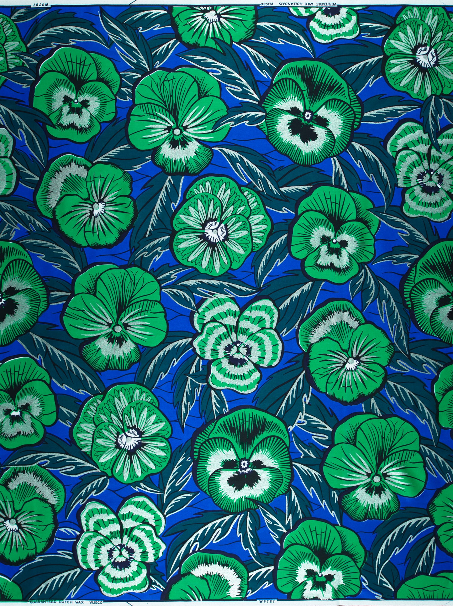 Wax Hollandais | VLW9787.005 | Orné de Vert Pastel