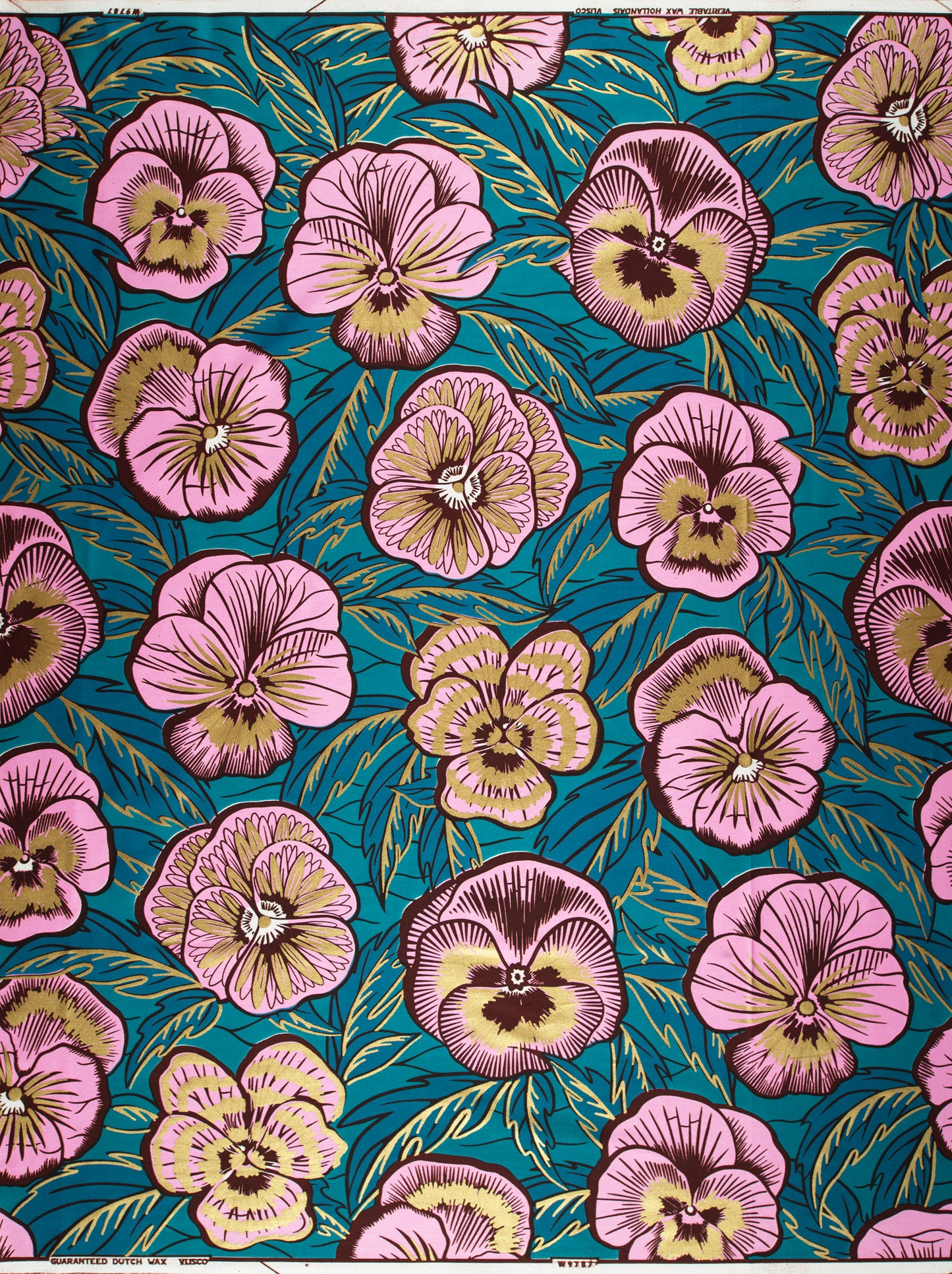 Wax Hollandais | VLW9787.006 | Gold Embellished