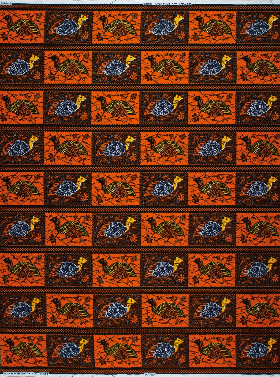 Wax Hollandais | VL00625.198 | Ataka, Guinea fowl