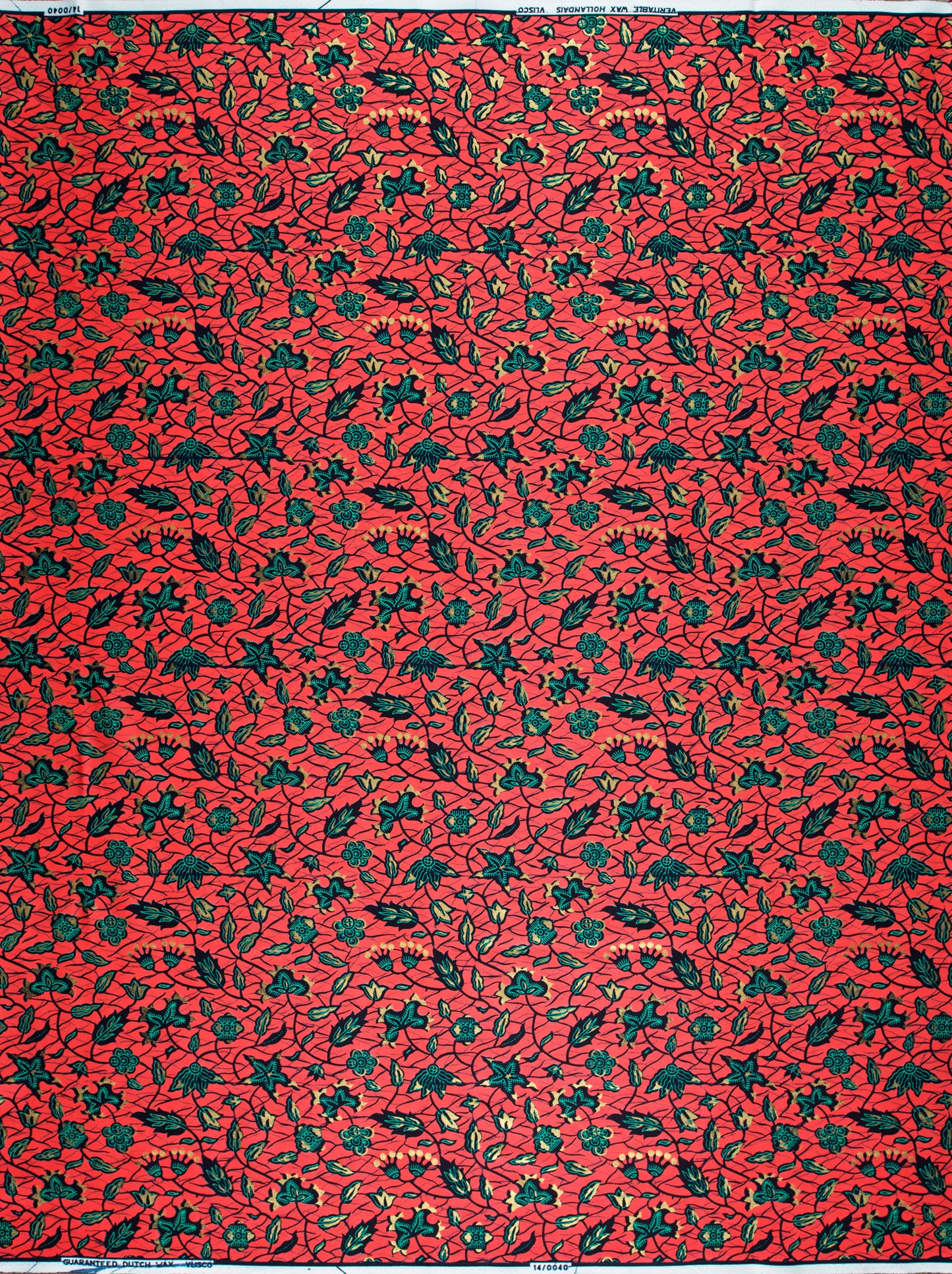 Wax Hollandais | VL00040.178 | Gold Embellished