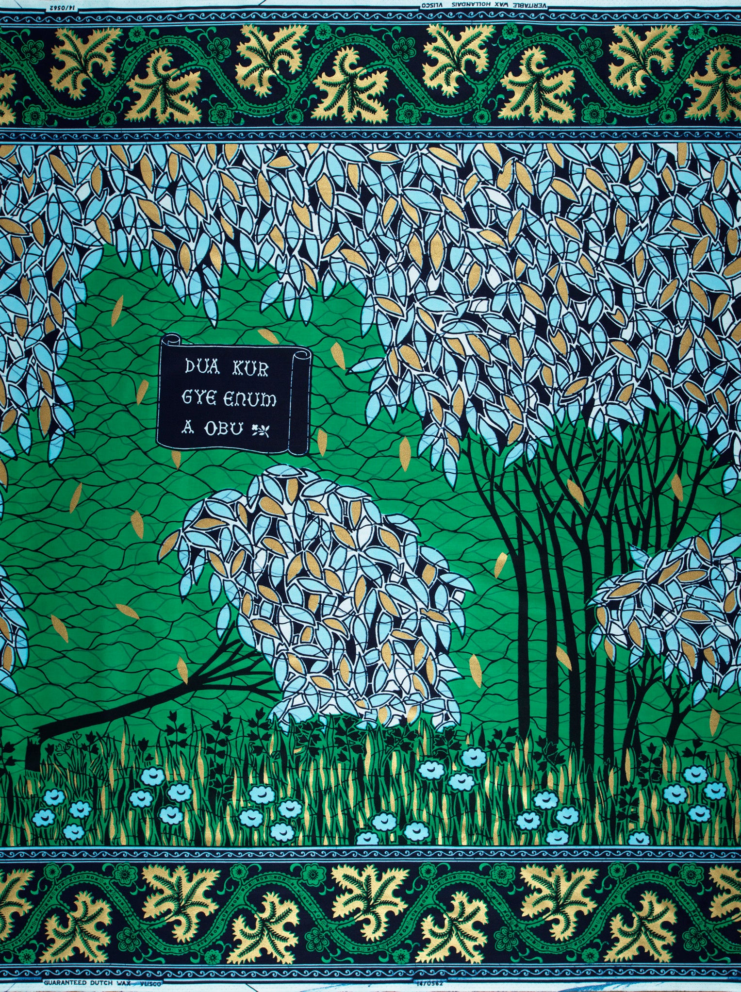 Wax Hollandais | VL00562.182 | Gold Embellished