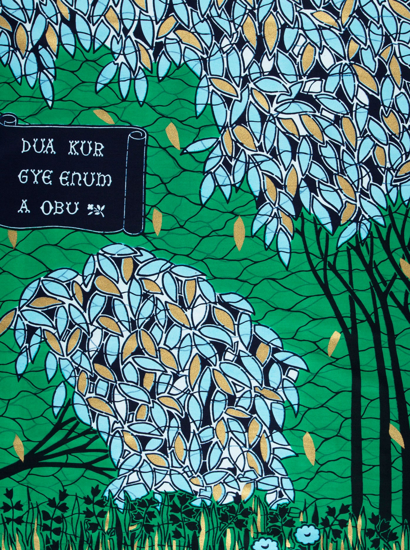 Wax Hollandais | VL00562.182 | Gold Embellished