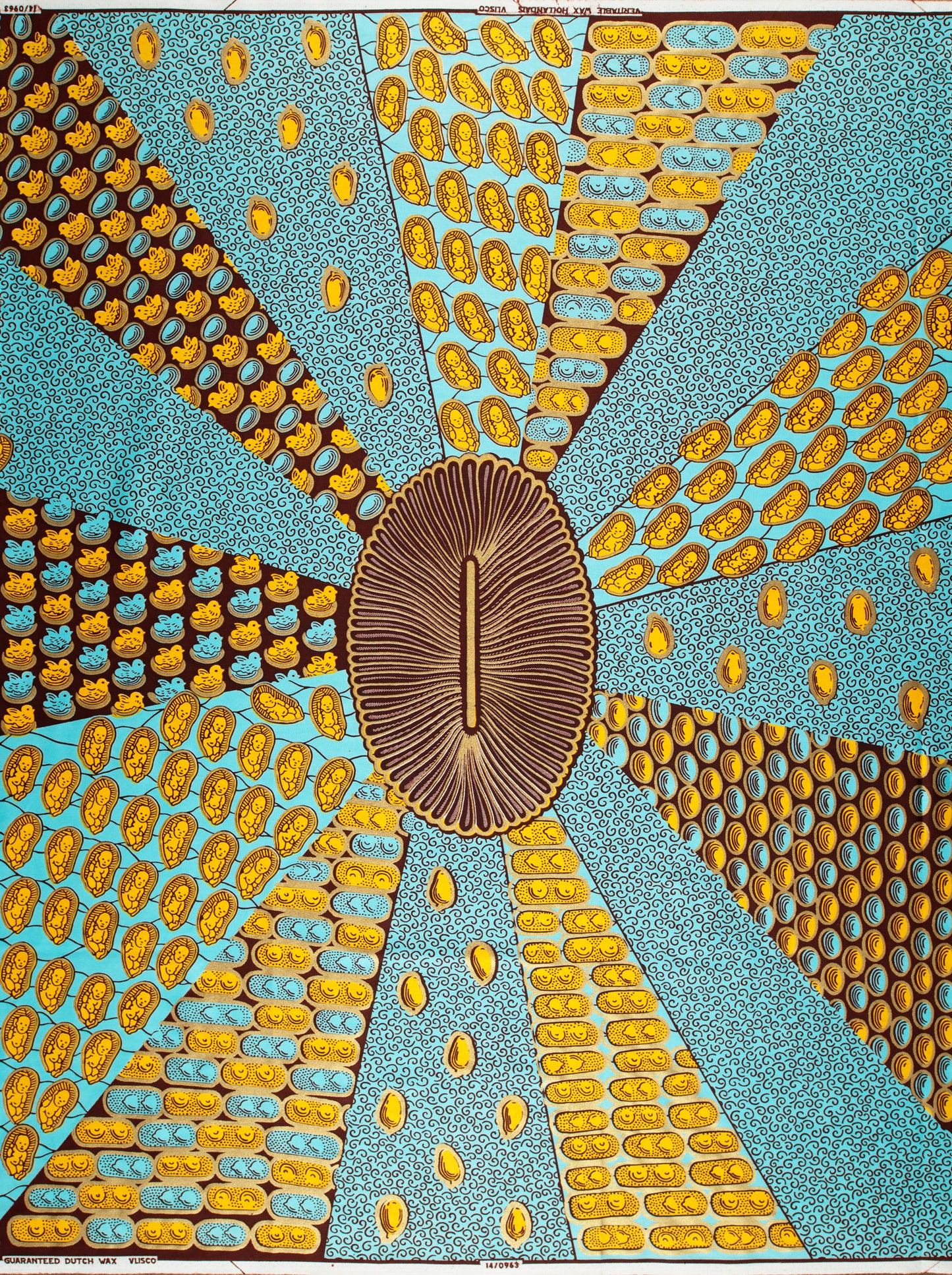 Wax Hollandais | VL00963.158 | Gold Embellished