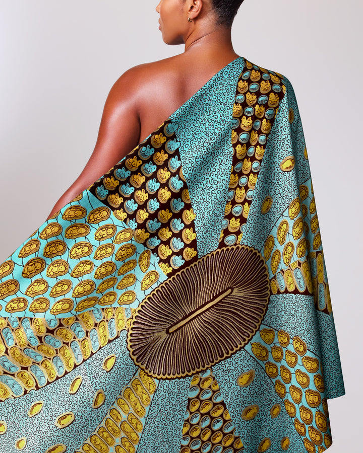 Wax Hollandais | VL00963.158 | Gold Embellished