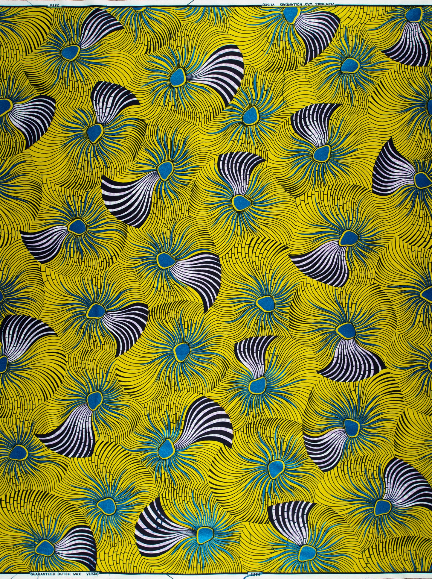 Wax Hollandais | VL03586.123 | Royal Blue Embellished