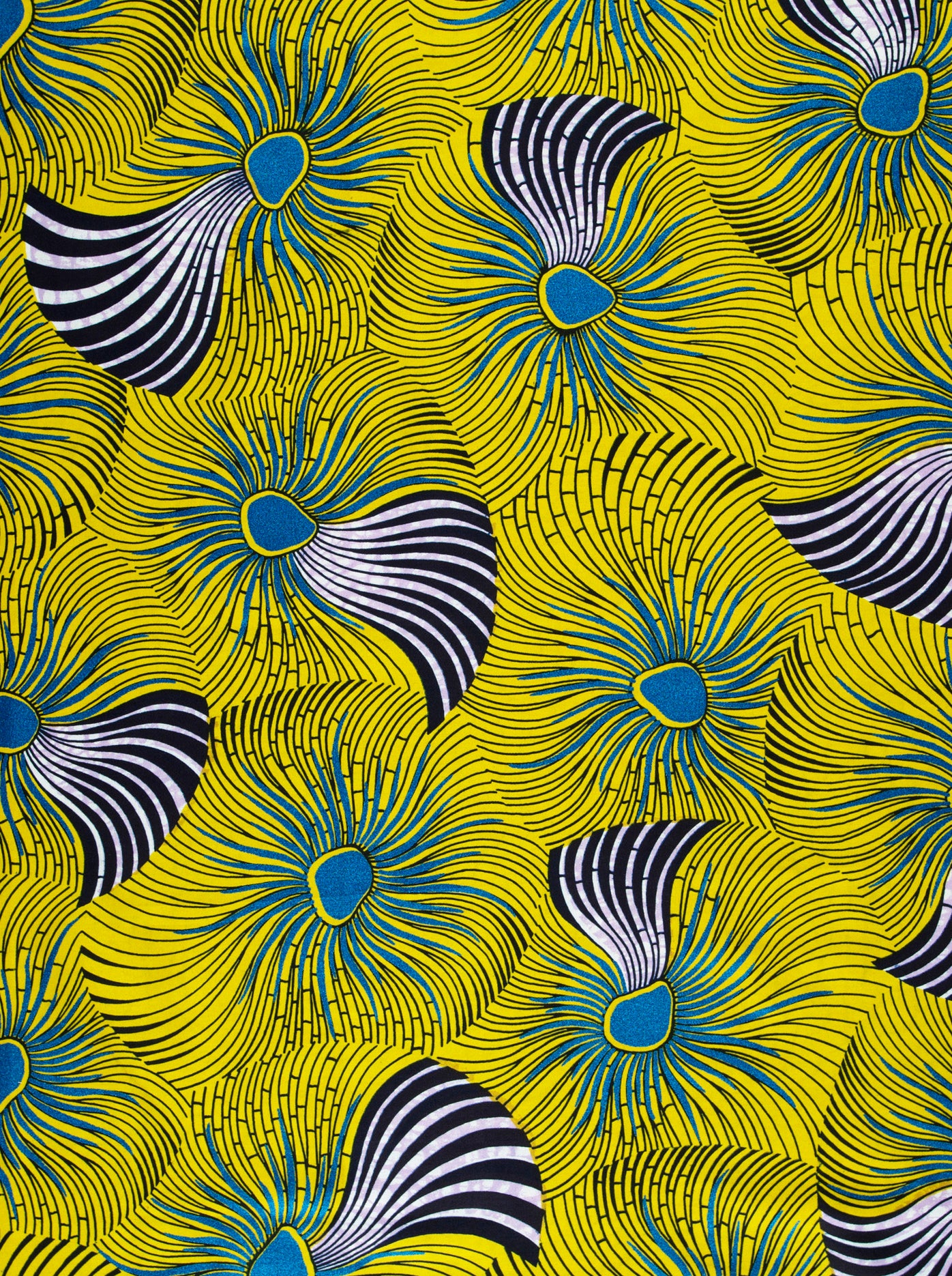 Wax Hollandais | VL03586.123 | Royal Blue Embellished