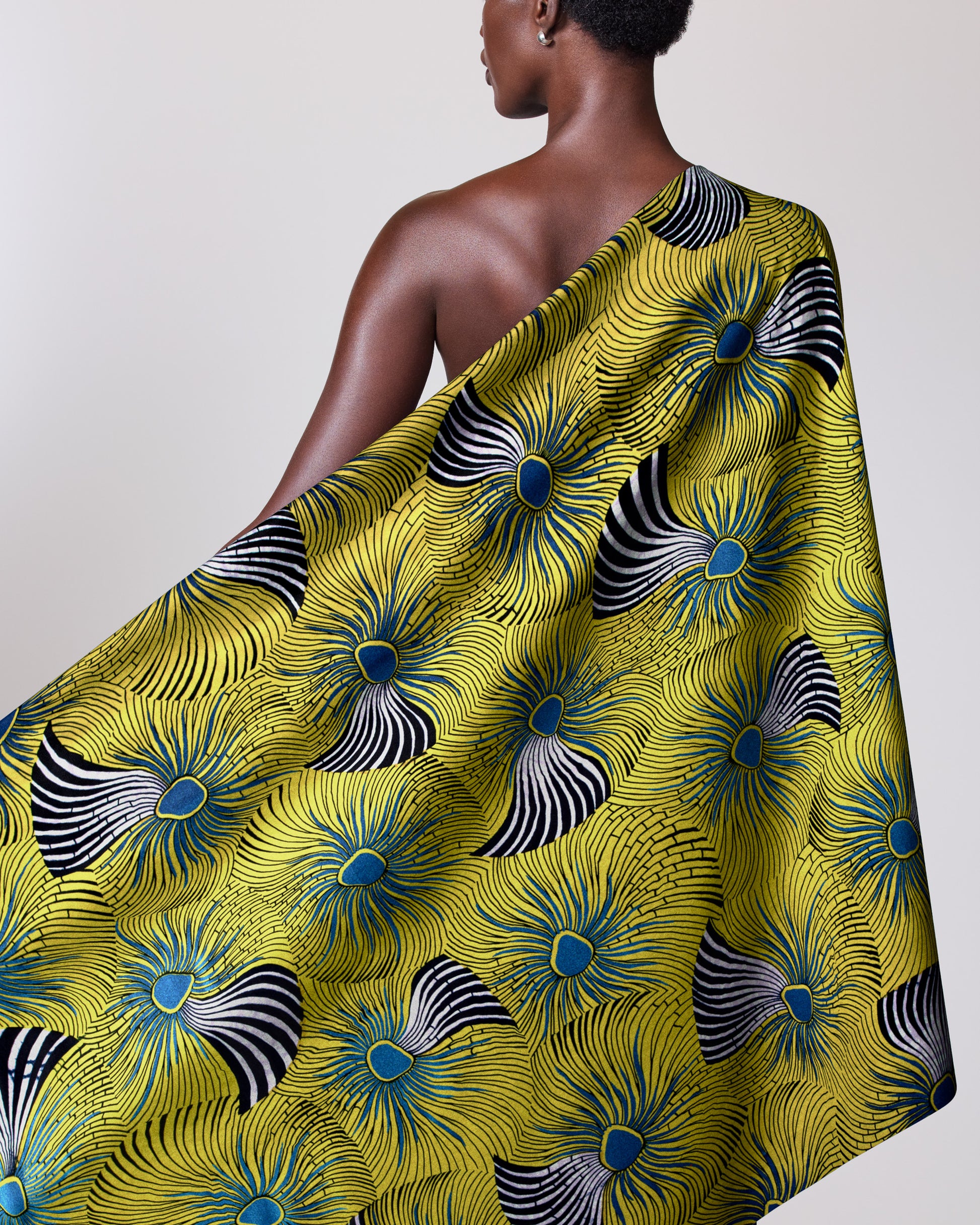 Wax Hollandais | VL03586.123 | Royal Blue Embellished