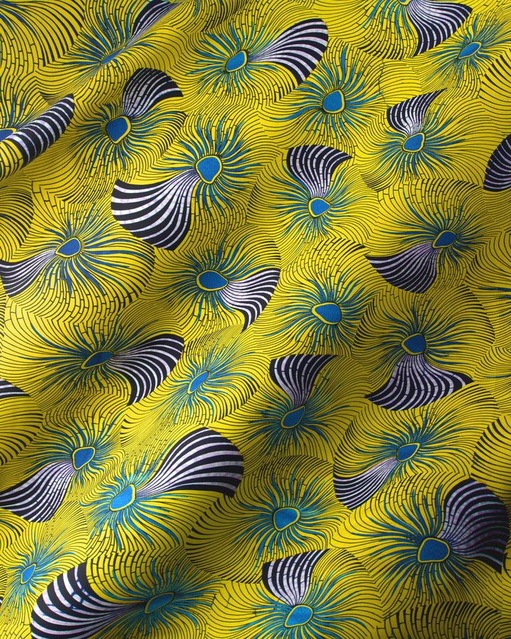 Wax Hollandais | VL03586.123 | Royal Blue Embellished