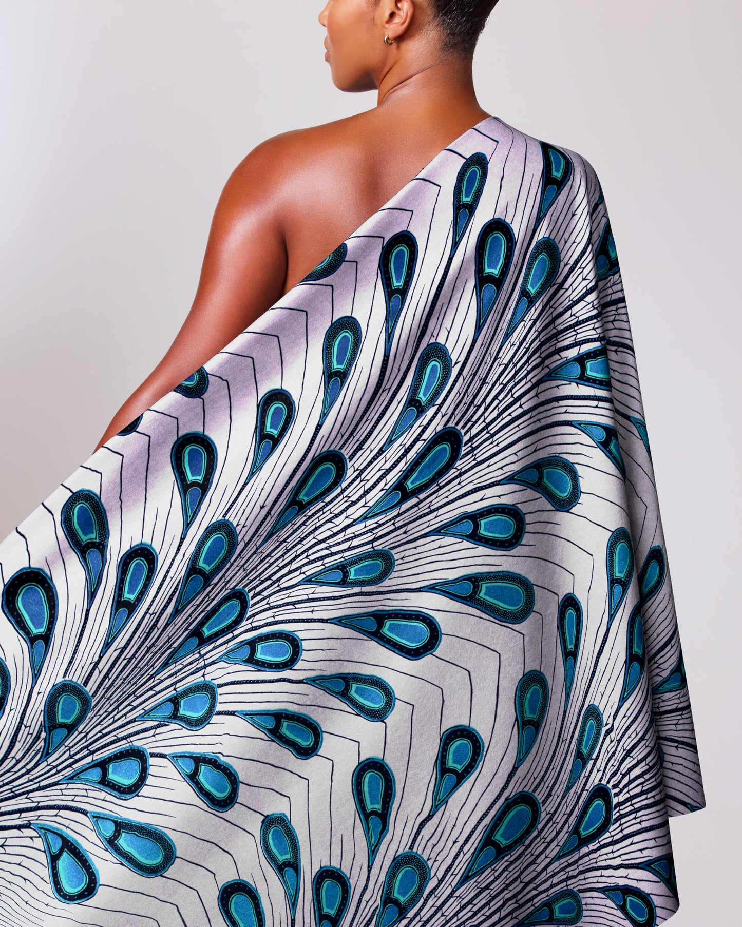 Wax Hollandais | VL03739.143 | Royal Blue Embellished