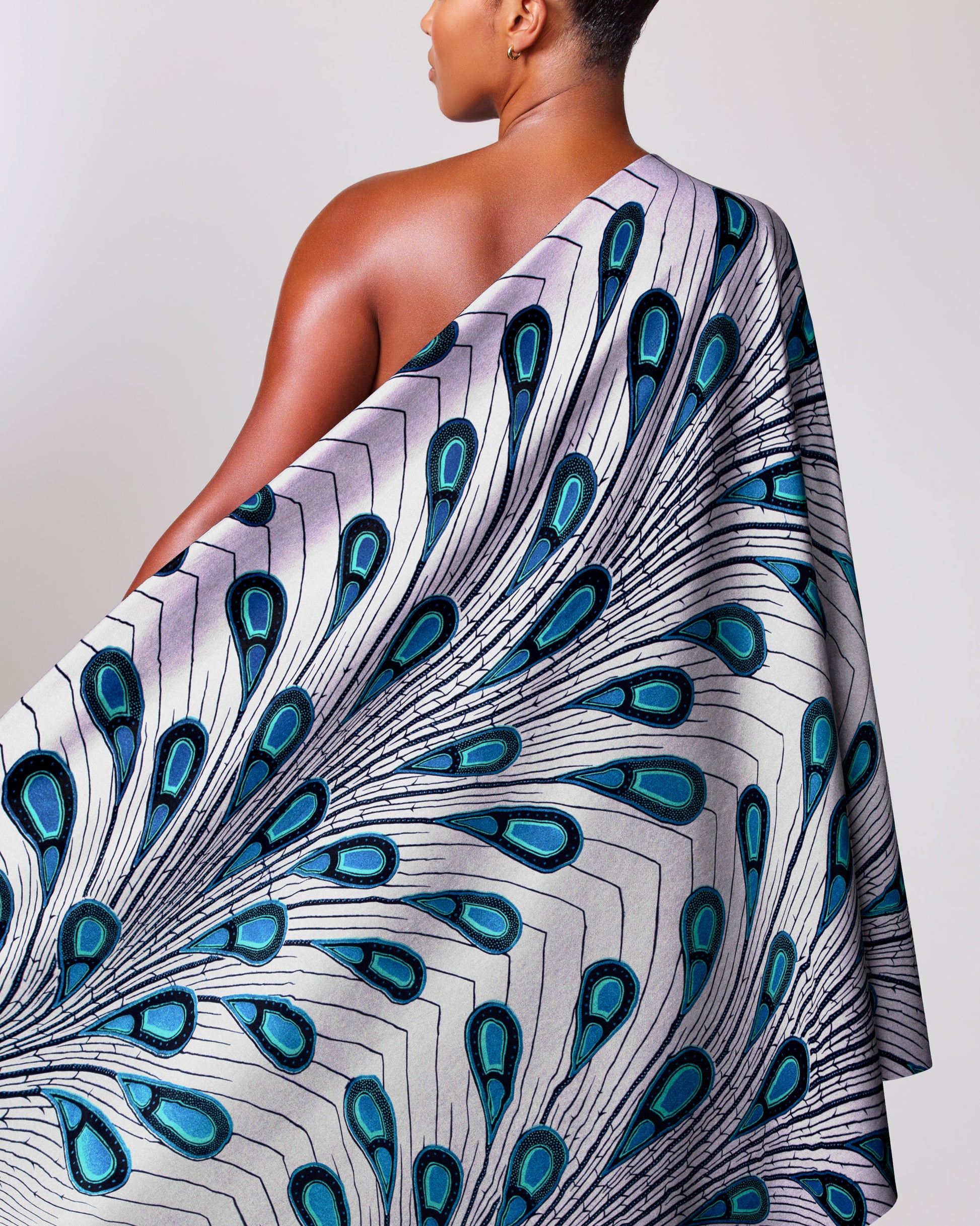 Wax Hollandais | VL03739.143 | Royal Blue Embellished