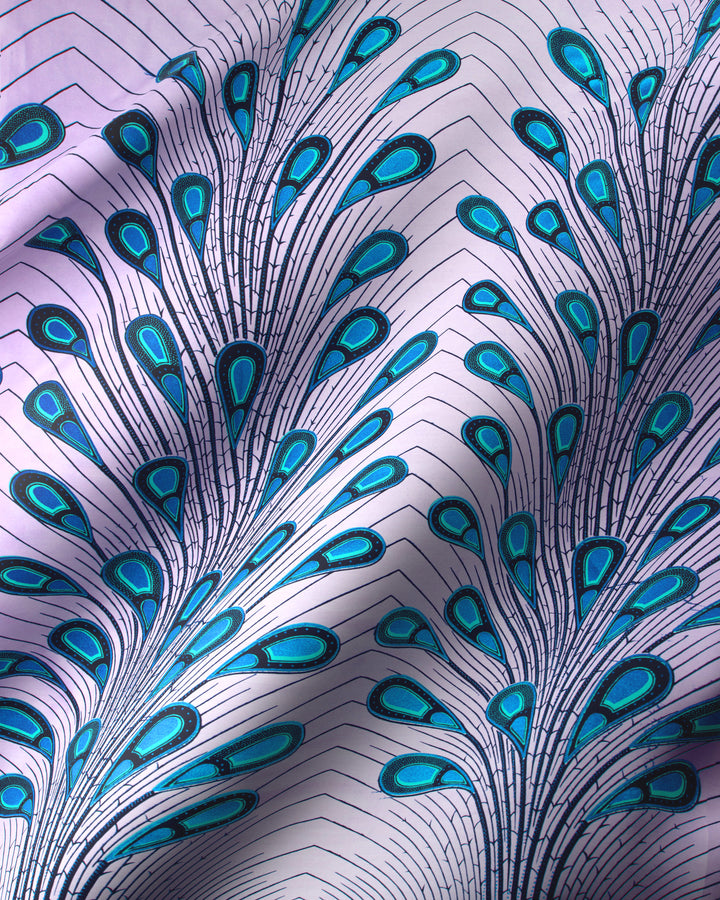 Wax Hollandais | VL03739.143 | Royal Blue Embellished