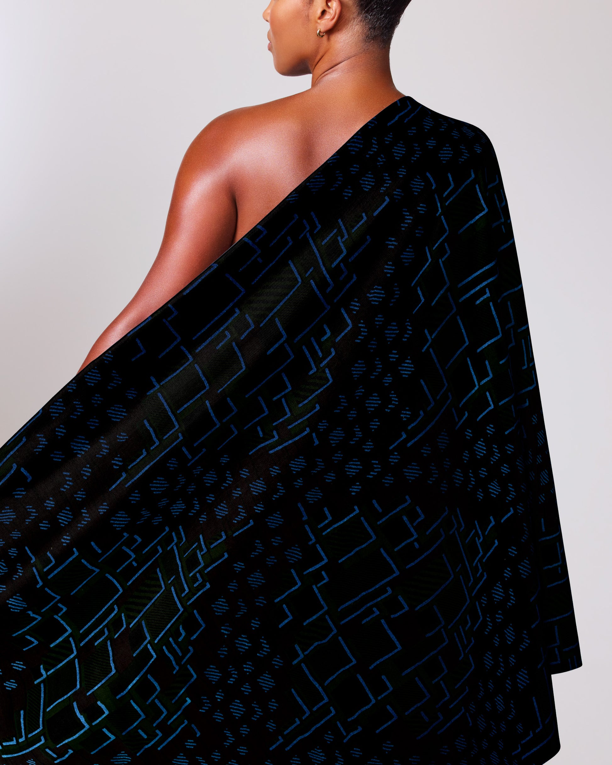 Sky Wax | VL03826.172 | Royal Blue Embellished