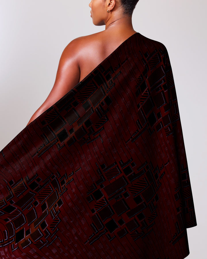 Sky Wax | VL03826.175 | Red-Blue Pearl Embellished