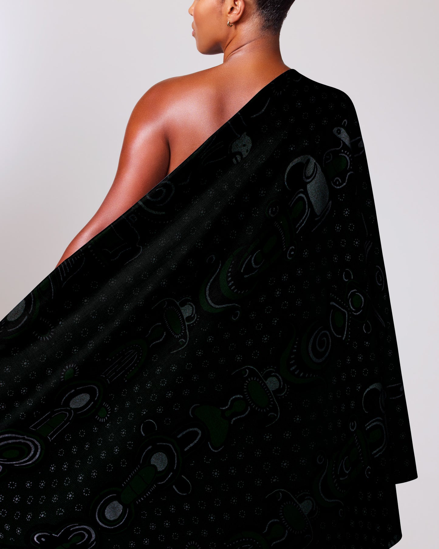 Sky Wax | VL04528.085 | Red-Green Pearl Embellished