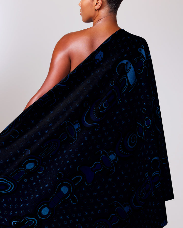 Sky Wax | VL04528.087 | Royal Blue Embellished