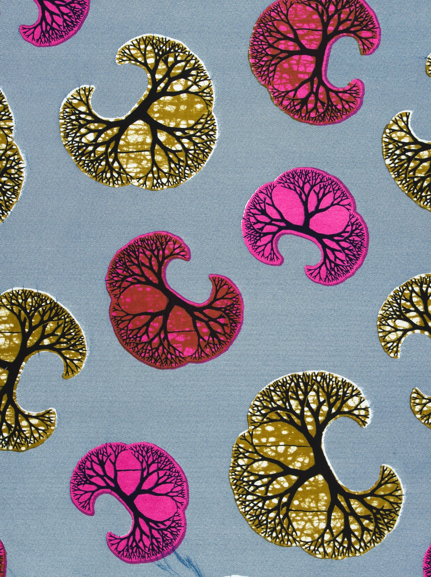 Wax Hollandais | VL05124.136 | Cerveau, cerveau de Kofi Anan, placenta