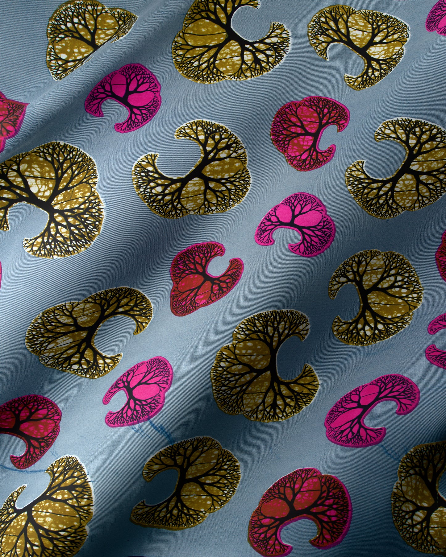 Wax Hollandais | VL05124.136 | Cerveau, cerveau de Kofi Anan, placenta