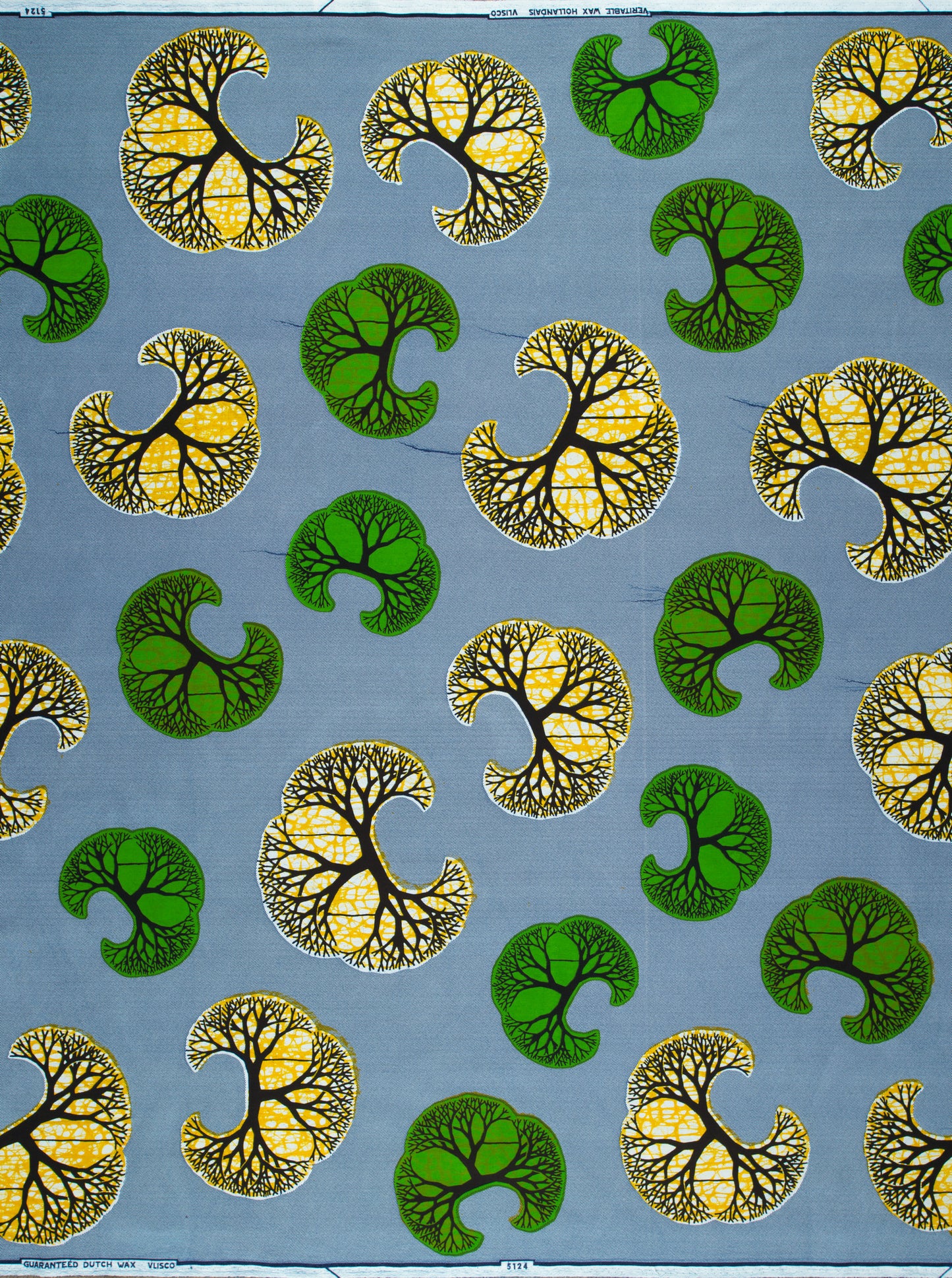 Wax Hollandais | VL05124.142 | Cerveau, cerveau de Kofi Anan, placenta