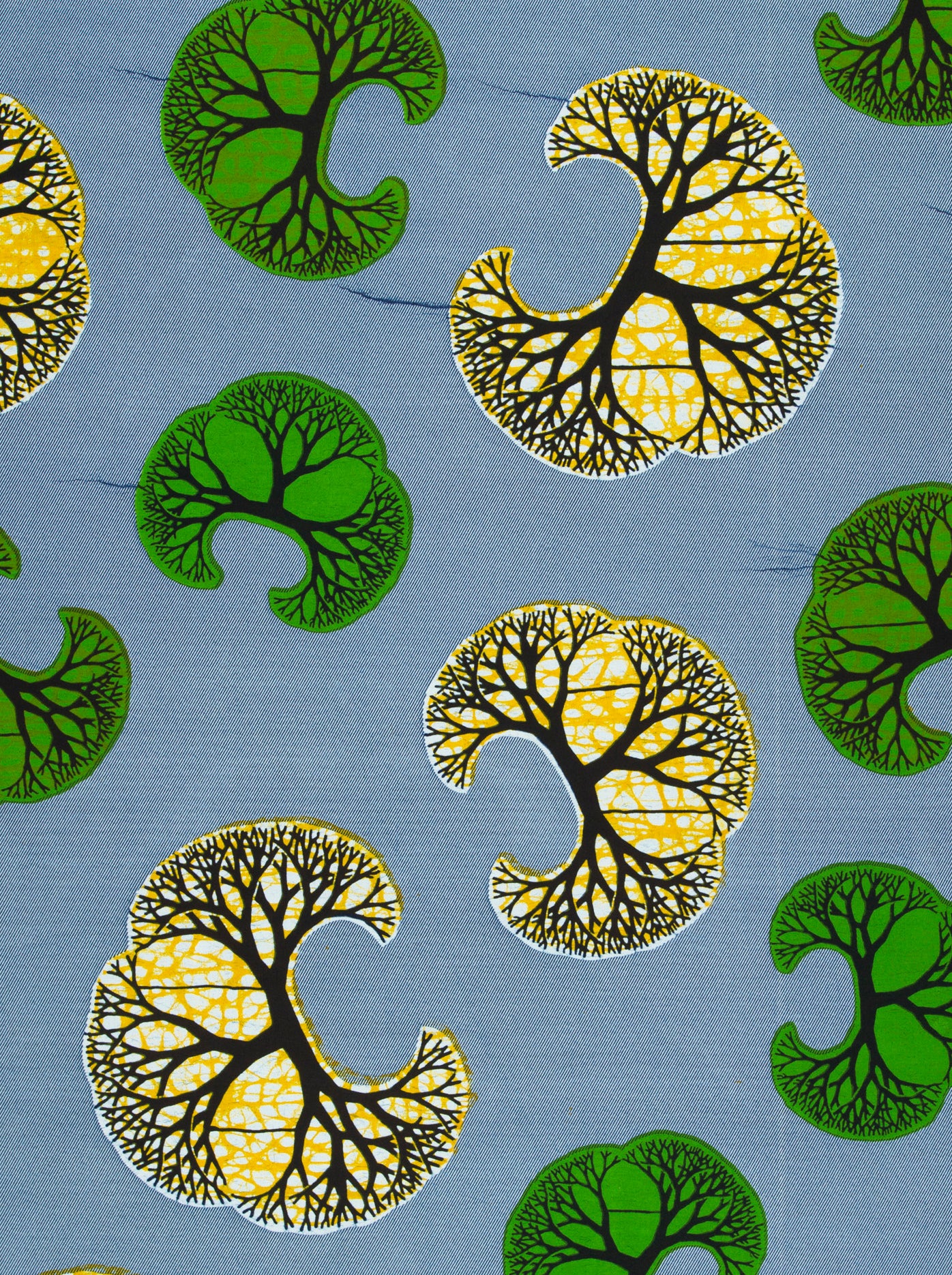 Wax Hollandais | VL05124.142 | Cerveau, cerveau de Kofi Anan, placenta