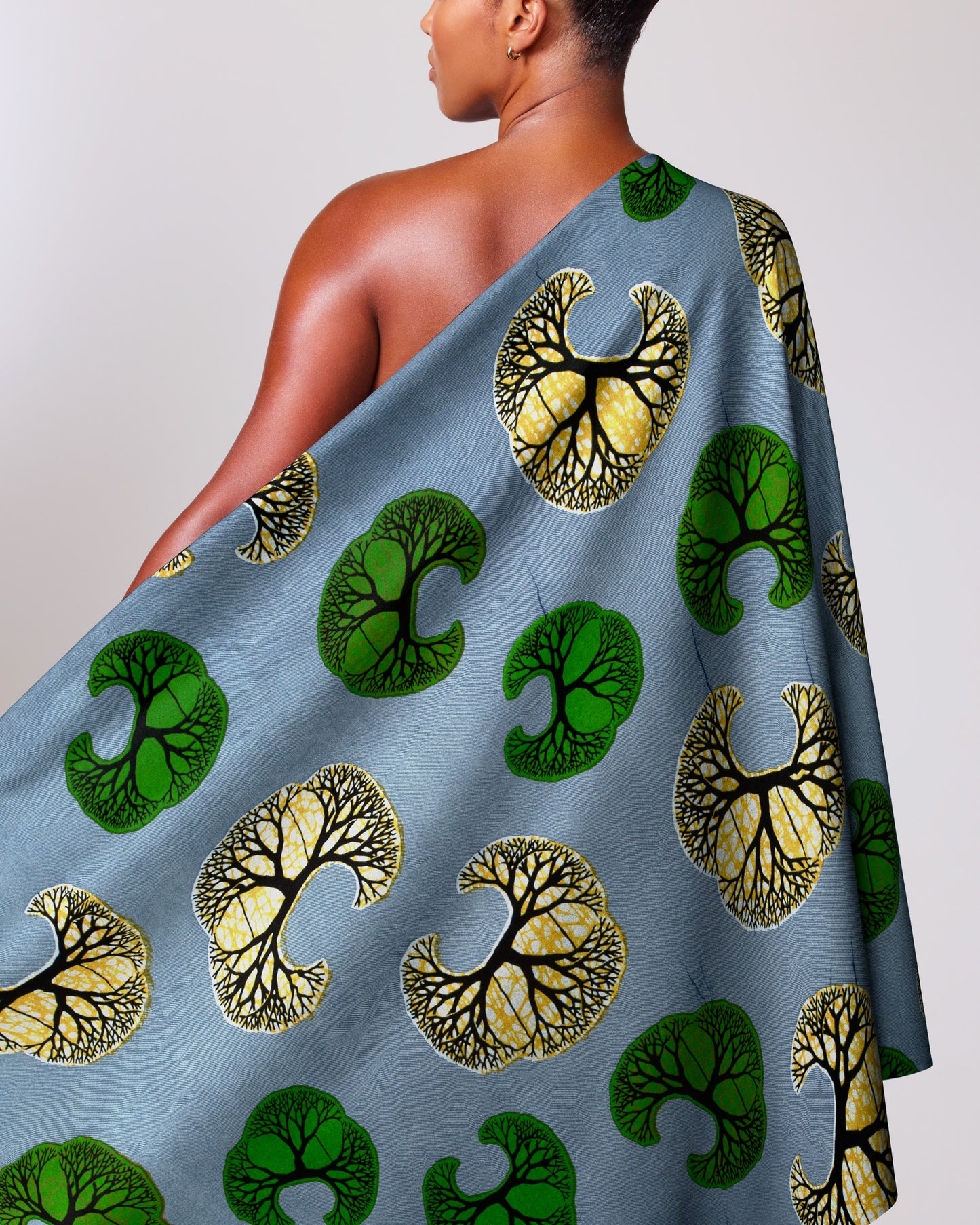 Wax Hollandais | VL05124.142 | Cerveau, cerveau de Kofi Anan, placenta