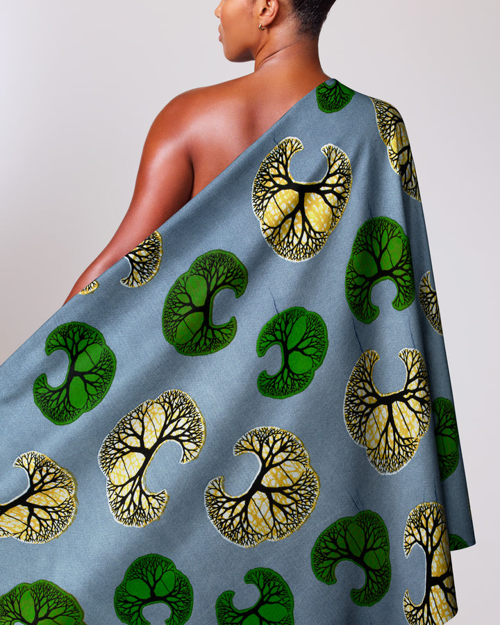 Wax Hollandais | VL05124.142 | Cerveau, cerveau de Kofi Anan, placenta